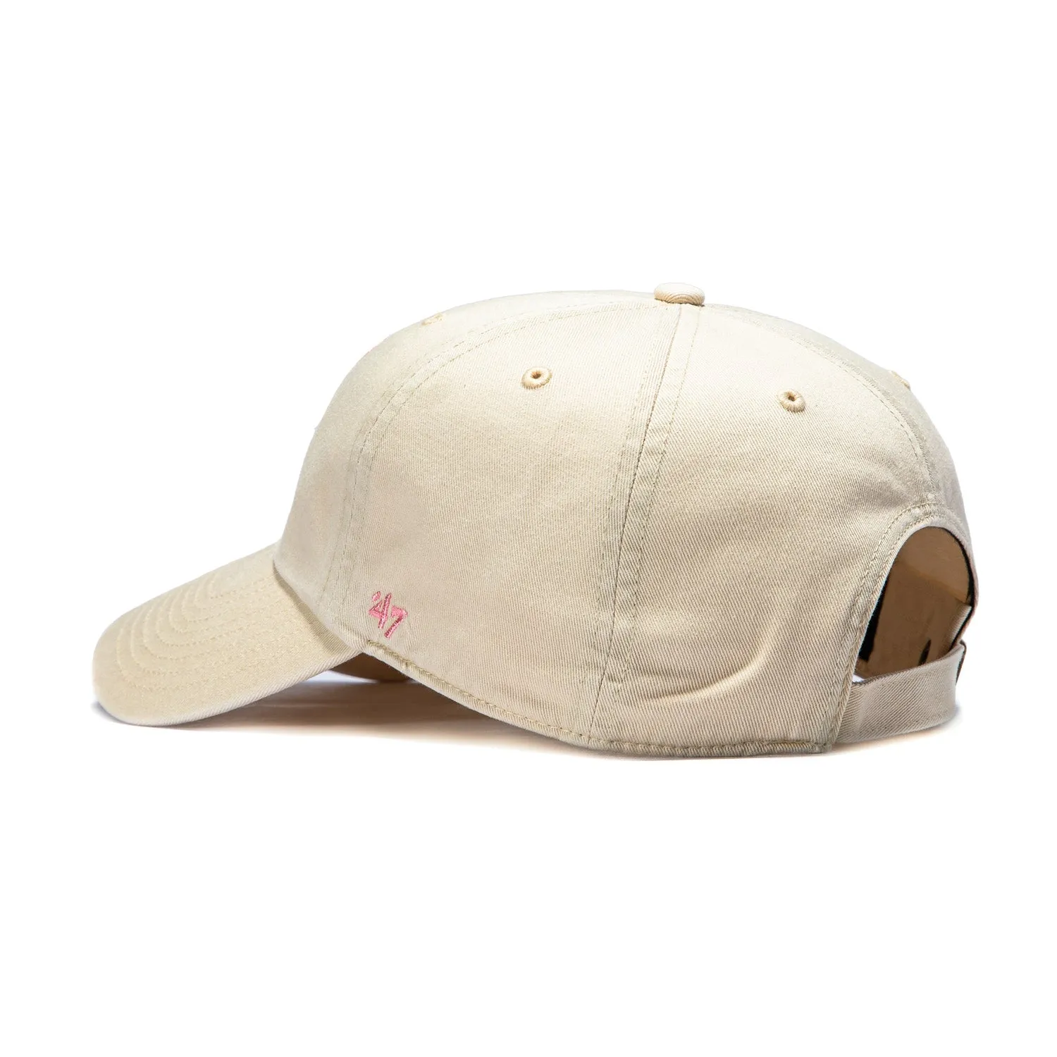 47 Brand Cleanup New York Yankees Strapback Hat - Stone, Pink sold by Hat Club product image thumbnail 3
