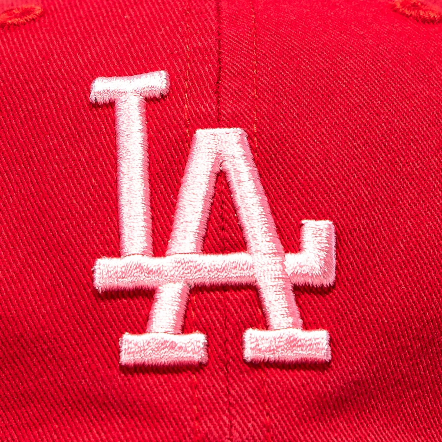 47 Brand Cleanup Los Angeles Dodgers Strapback Hat - Red, Pink sold by Hat Club product image thumbnail 2