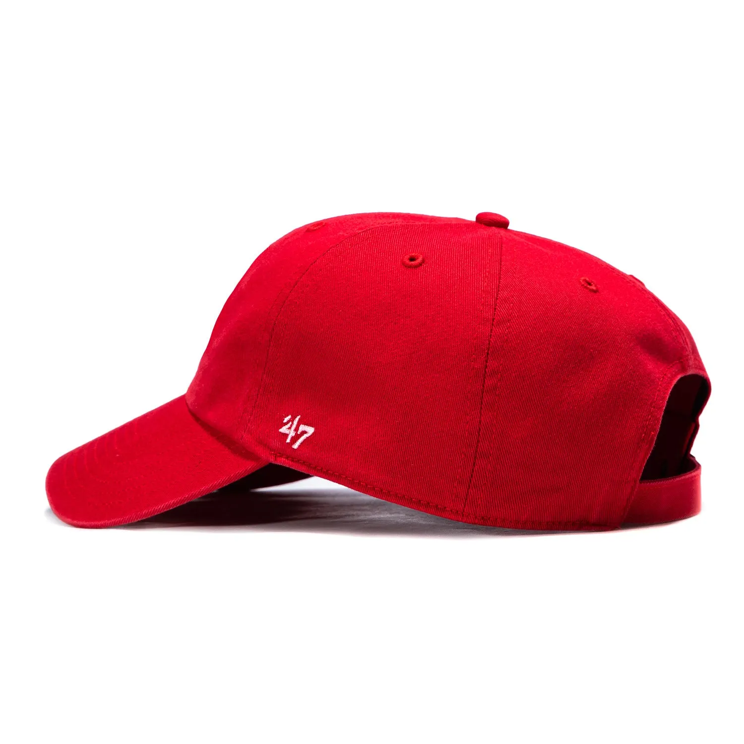 47 Brand Cleanup Los Angeles Dodgers Strapback Hat - Red, Pink sold by Hat Club product image thumbnail 3