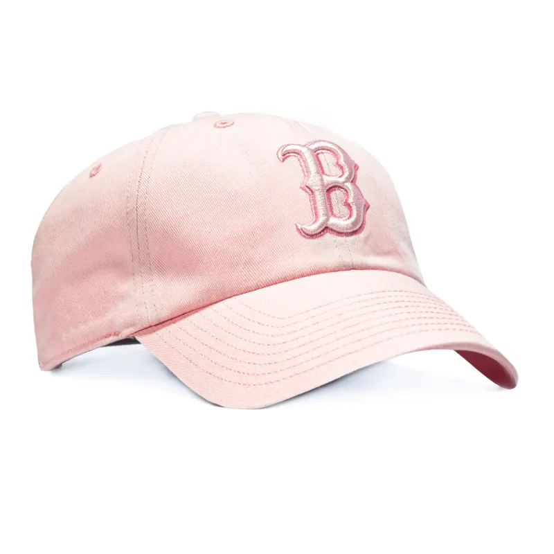 47 Brand Cleanup Boston Red Sox Strapback Hat - Pink, Pink sold by Hat Club