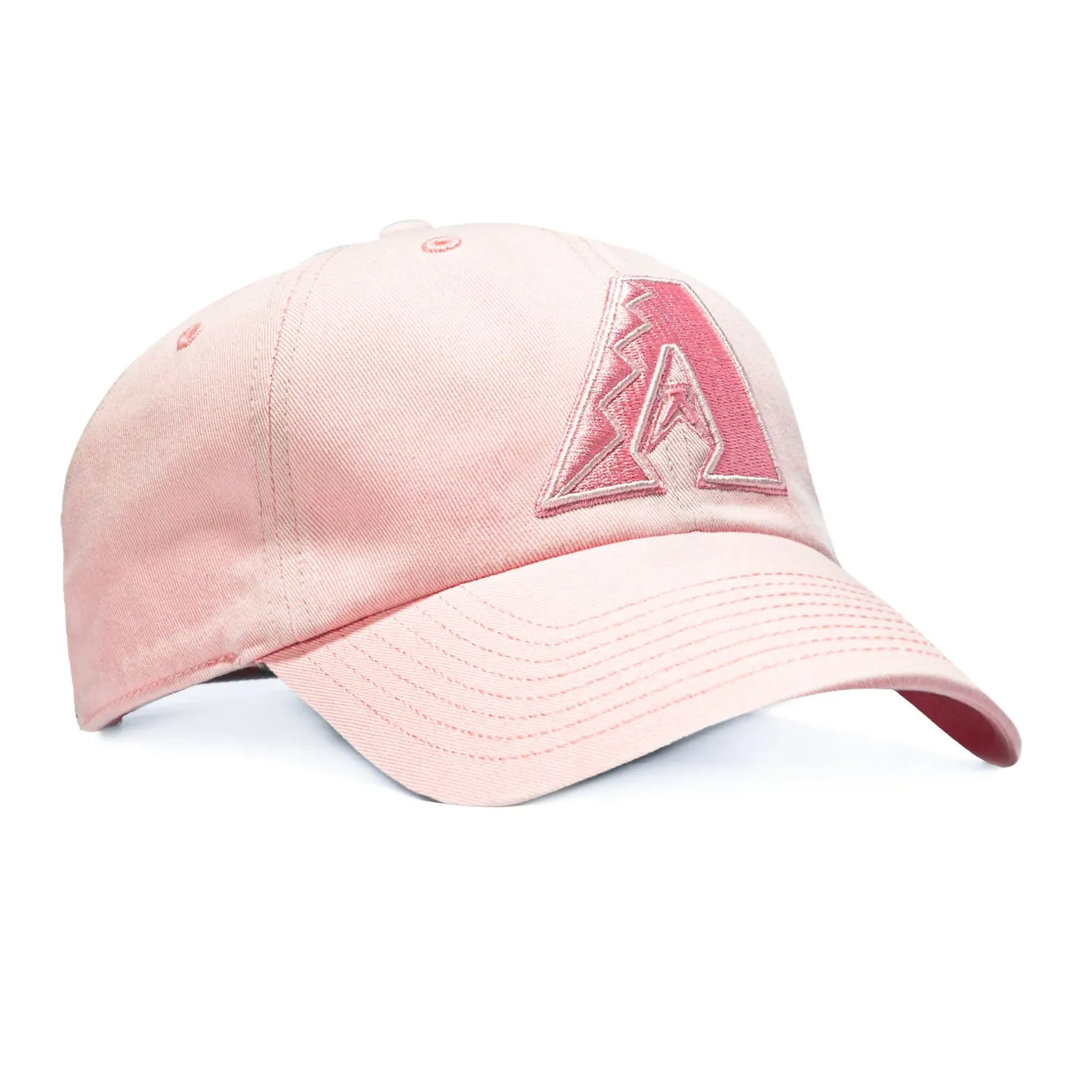 47 Brand Cleanup Arizona Diamondbacks Strapback Hat - Pink, Pink sold by Hat Club