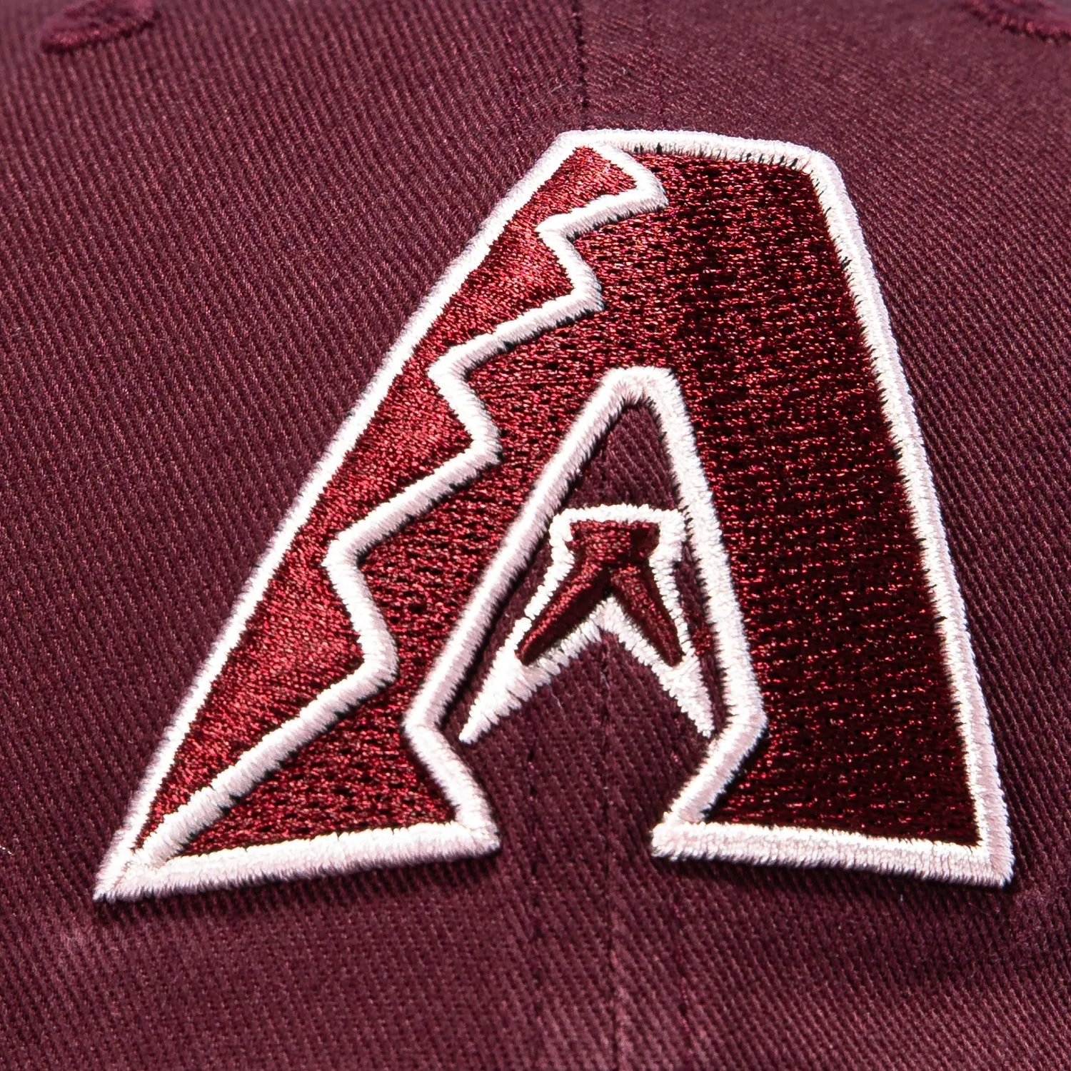 47 Brand Cleanup Arizona Diamondbacks Strapback Hat - Maroon, Pink sold by Hat Club product image thumbnail 2