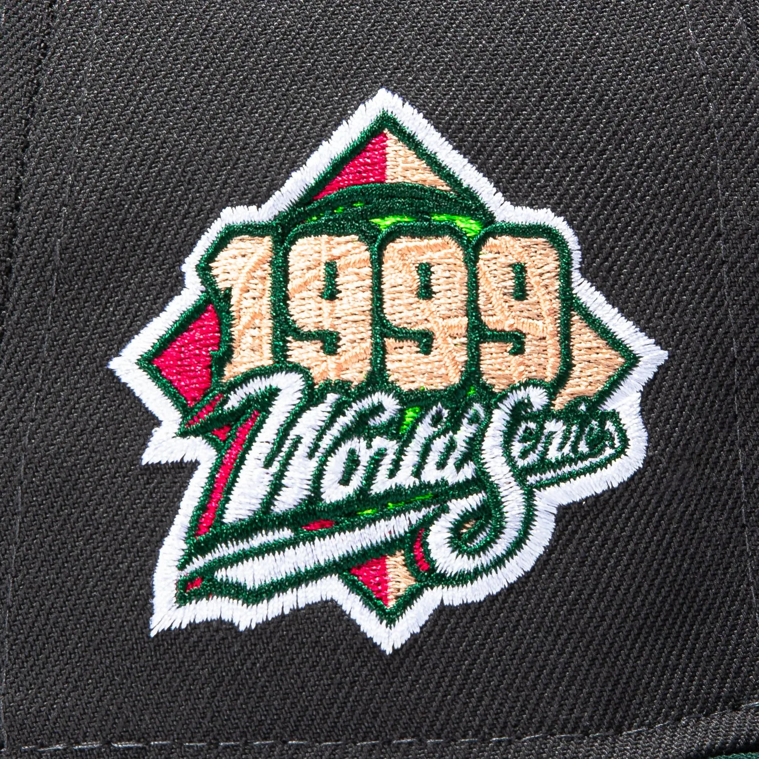 New Era 59Fifty Citrus Atlanta Braves 1999 World Series Patch Hat - Graphite, Green sold by Hat Club product image thumbnail 5