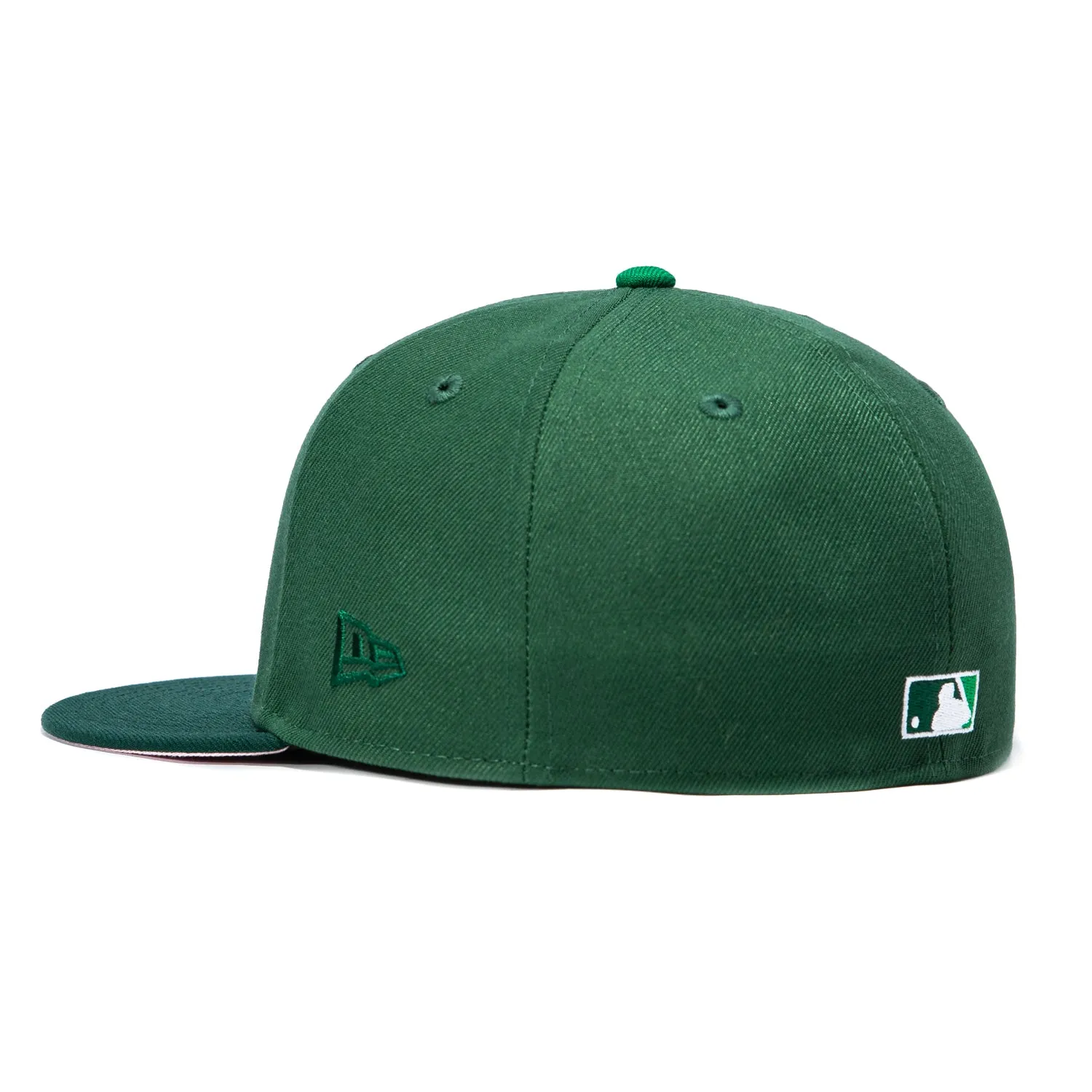 New Era 59Fifty Citrus New York Yankees 2009 World Series Patch Pink UV Hat - Green, Green sold by Hat Club product image thumbnail 3