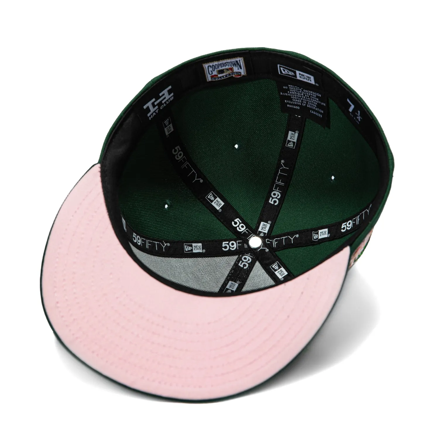 New Era 59Fifty Citrus New York Yankees 2009 World Series Patch Pink UV Hat - Green, Green sold by Hat Club product image thumbnail 2