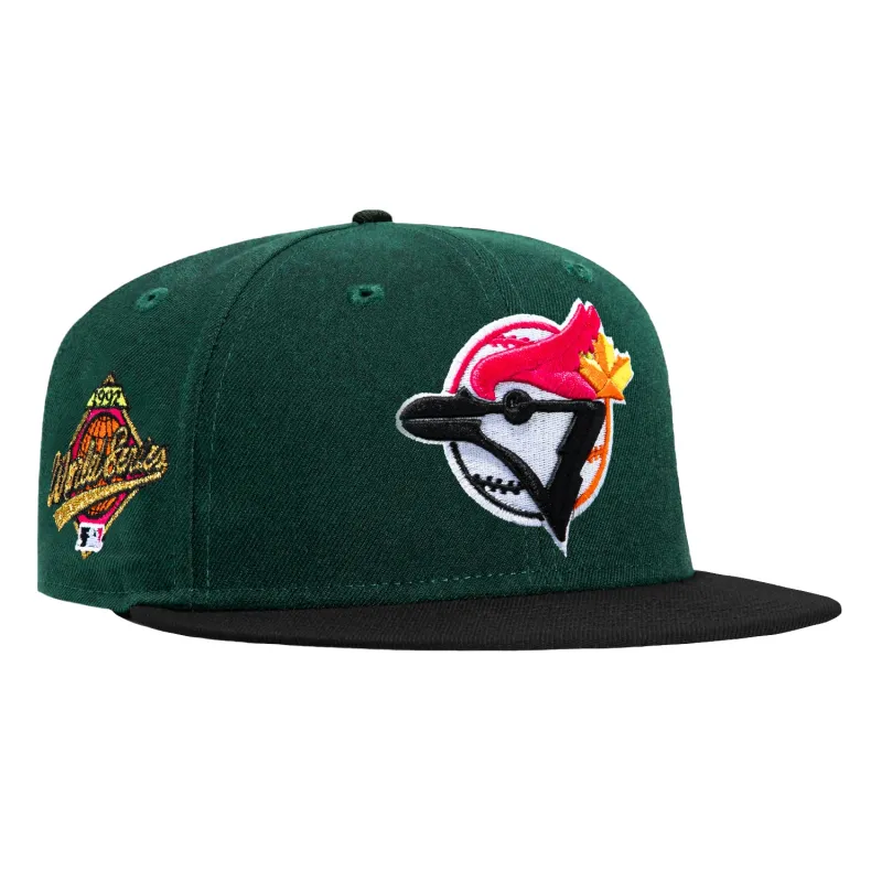 New Era 59Fifty Citrus Toronto Blue Jays 1992 World Series Patch Hat - Green, Black sold by Hat Club