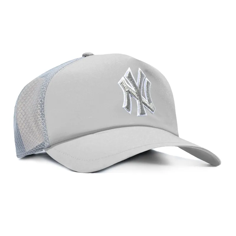 New Era 9Forty Apex New York Yankees 2026 Batting Practice Snapback Hat - Grey made by New Era