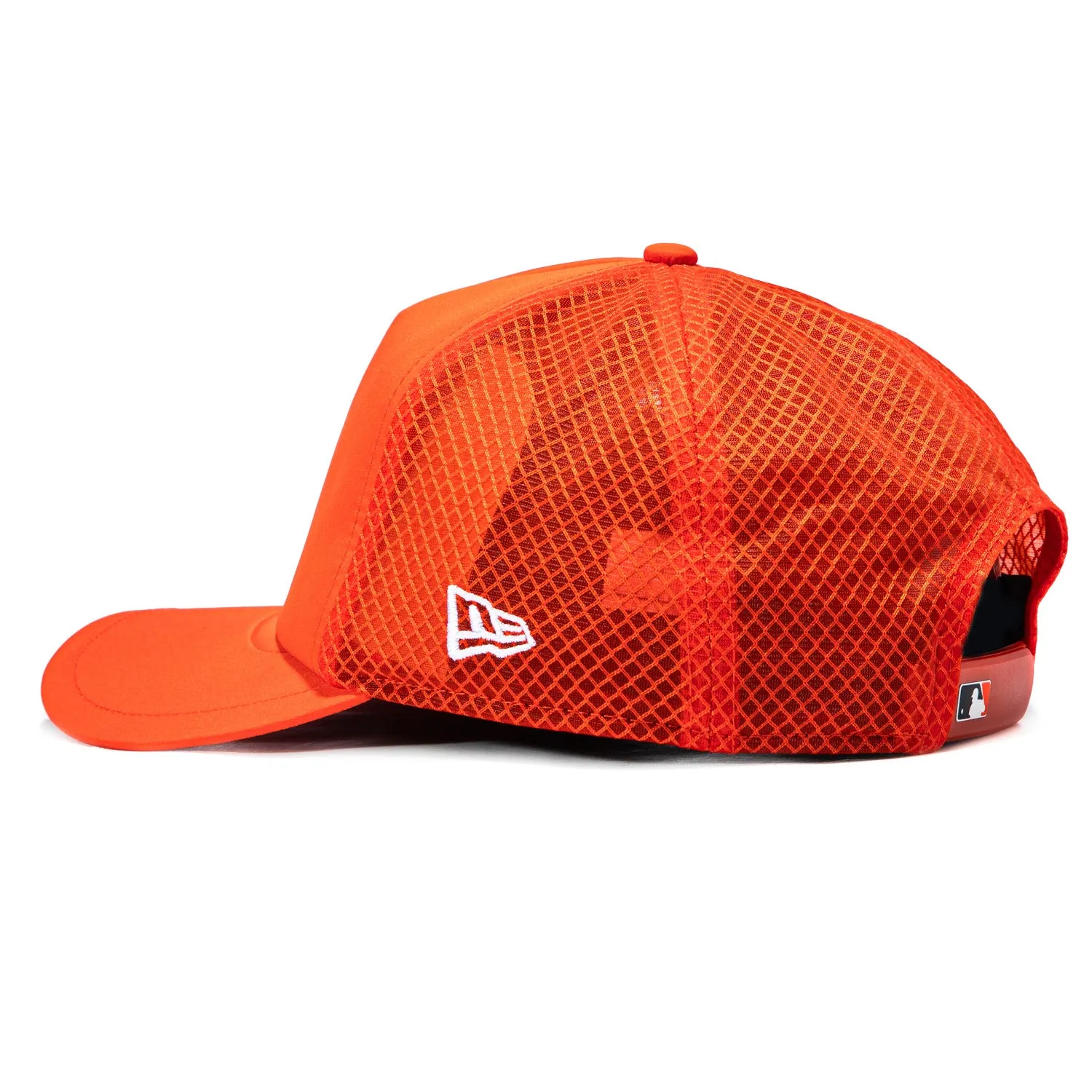 New Era 9Forty Apex New York Mets 2026 Batting Practice Snapback Hat - Orange sold by Hat Club product image thumbnail 3