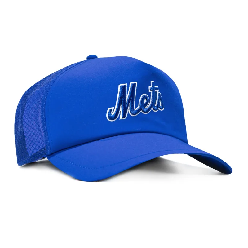 New Era 9Forty Apex New York Mets 2026 Batting Practice Word Snapback Hat - Royal made by New Era