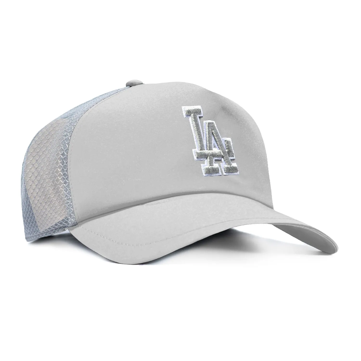 New Era 9Forty Apex Los Angeles Dodgers 2026 Batting Practice Snapback Hat - Grey sold by Hat Club