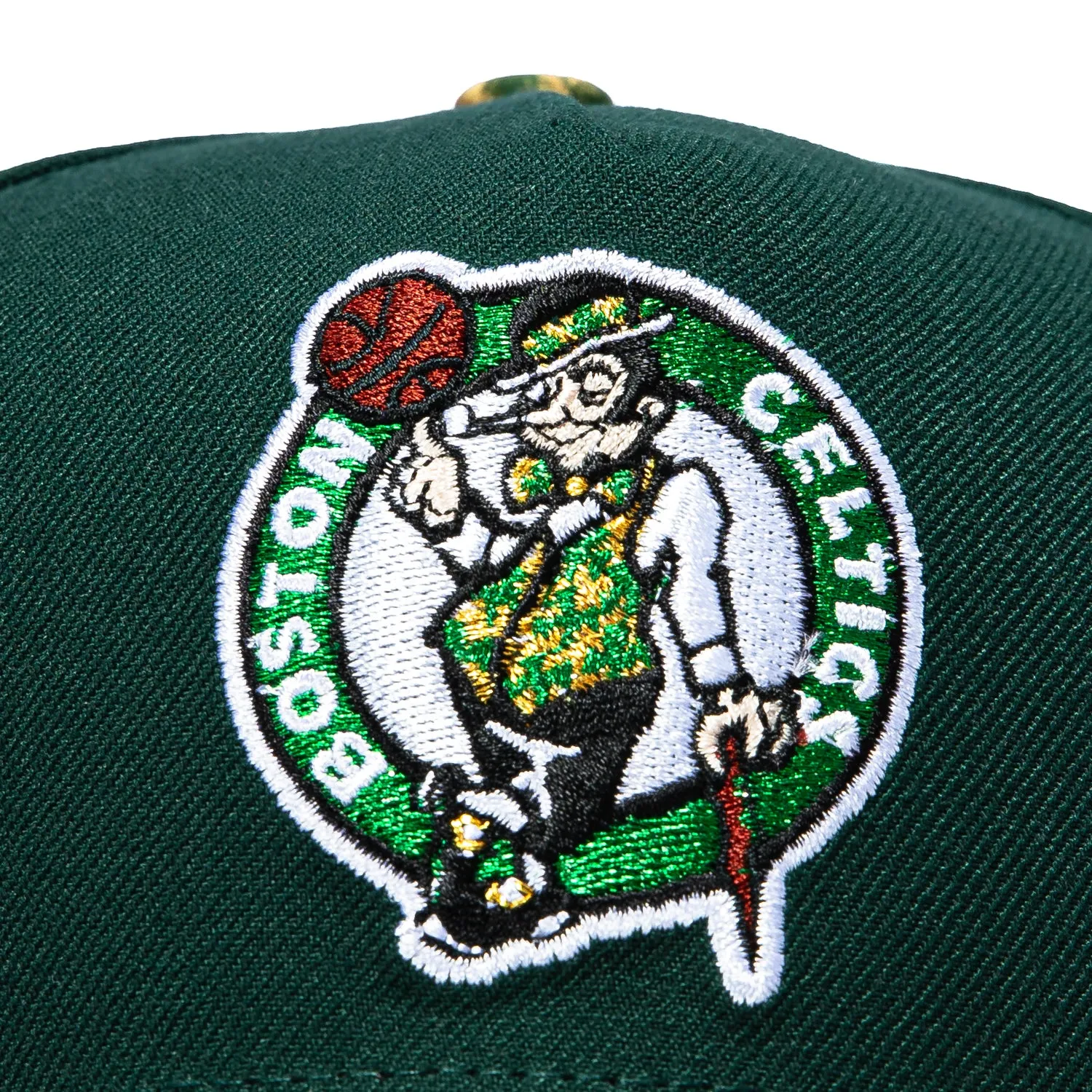 New Era 9Forty A-Frame Boston Celtics 1986 NBA Finals Patch Snapback Hat - Green, Realtree sold by Hat Club product image thumbnail 3