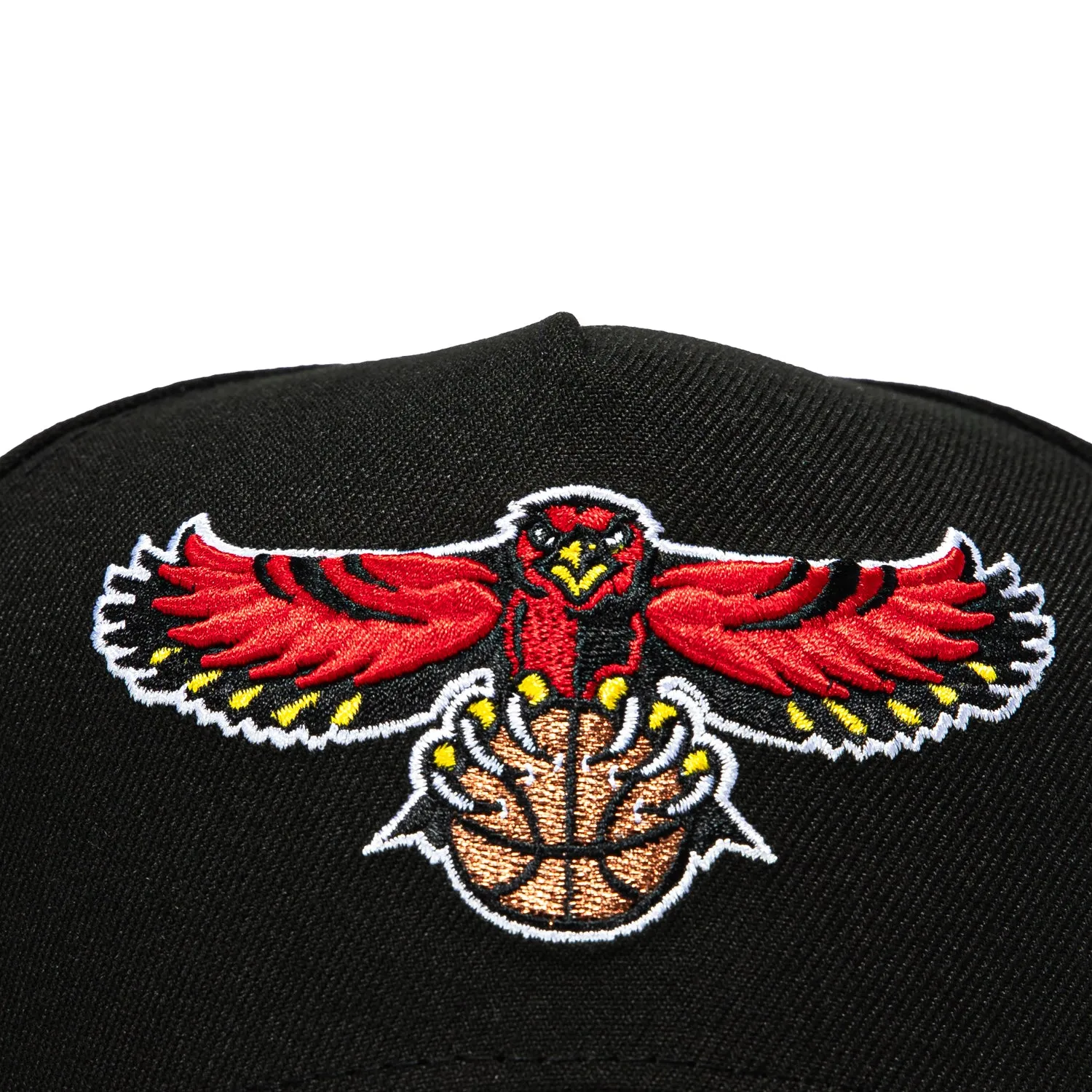 New Era 9Forty A-Frame Atlanta Hawks Logo Patch Snapback Hat - Black, Realtree sold by Hat Club product image thumbnail 3