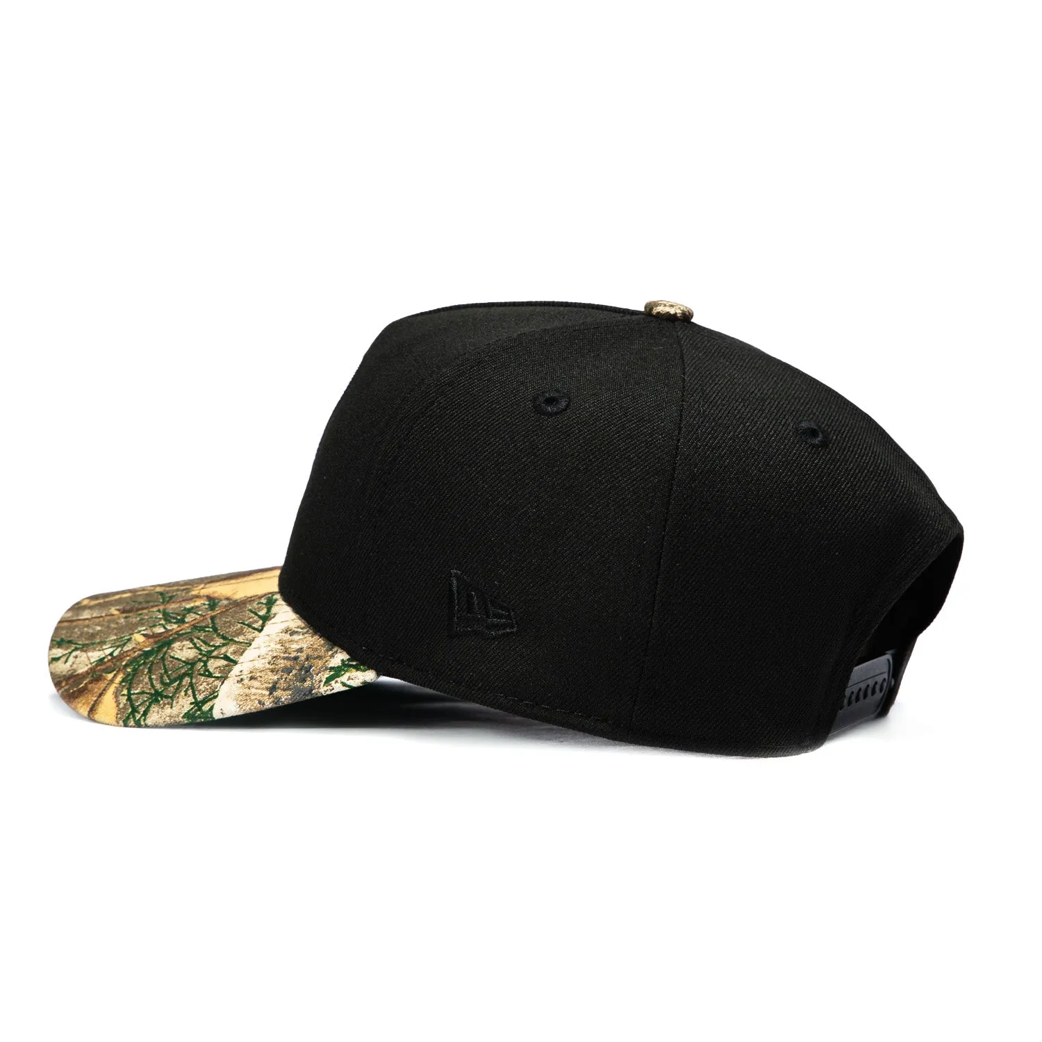 New Era 9Forty A-Frame Atlanta Hawks Logo Patch Snapback Hat - Black, Realtree sold by Hat Club product image thumbnail 2