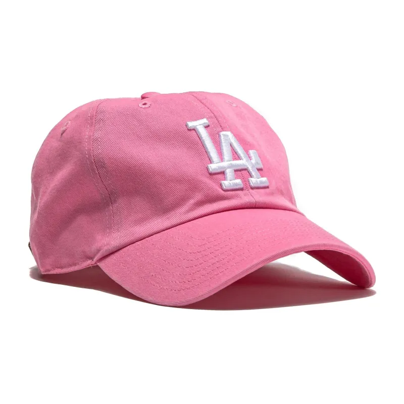 47 Brand Los Angeles Dodgers Cleanup Adjustable Hat - Pink sold by Hat Club