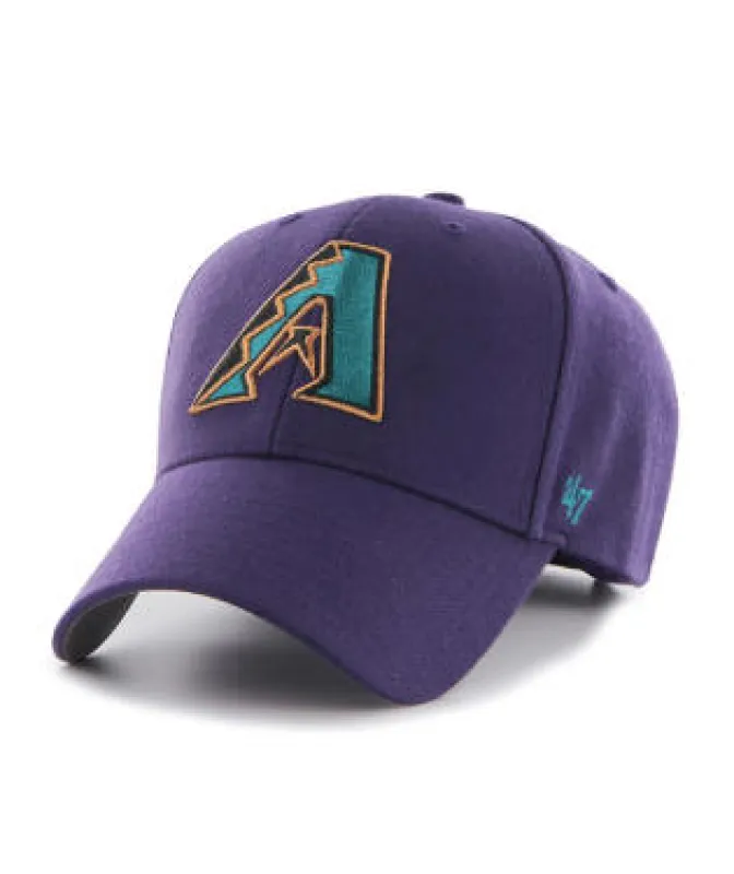47 Brand Arizona Diamondbacks MVP Adjustable Hat - Purple made by 47