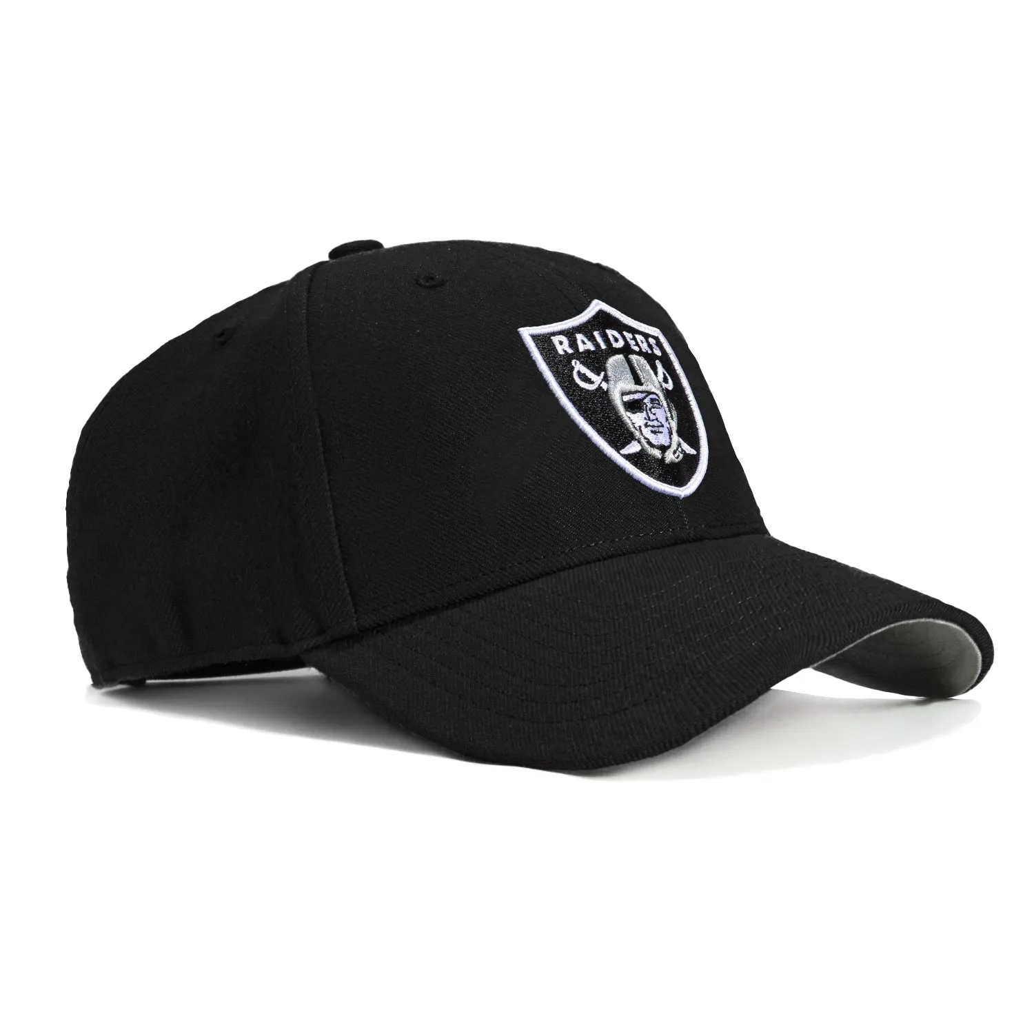 47 Brand Oakland Raiders MVP Adjustable Velcro Hat - Black sold by Hat Club