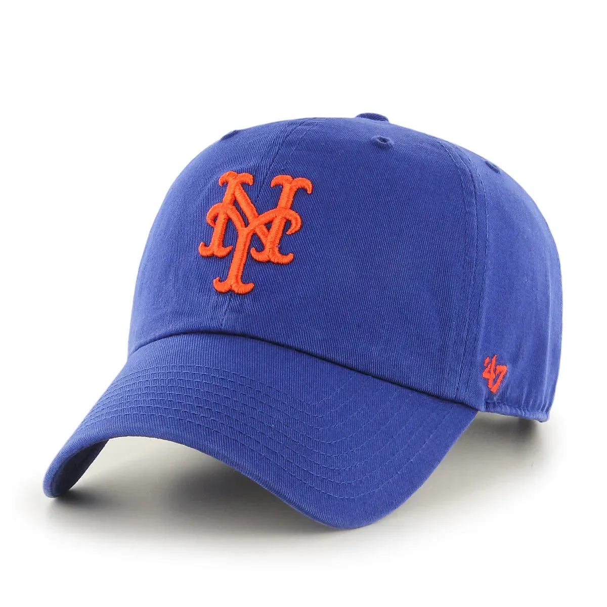 47 Brand New York Mets Game Cleanup Adjustable Hat - Royal sold by Hat Club