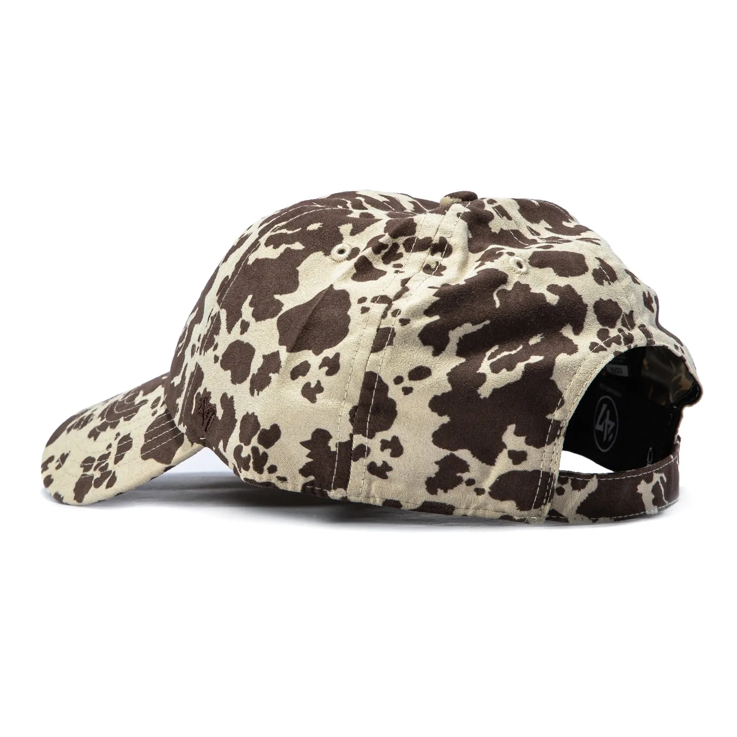 47 Brand Bessie Texas Longhorns Cleanup Adjustable Hat - Brown Cow Print sold by Hat Club product image thumbnail 3