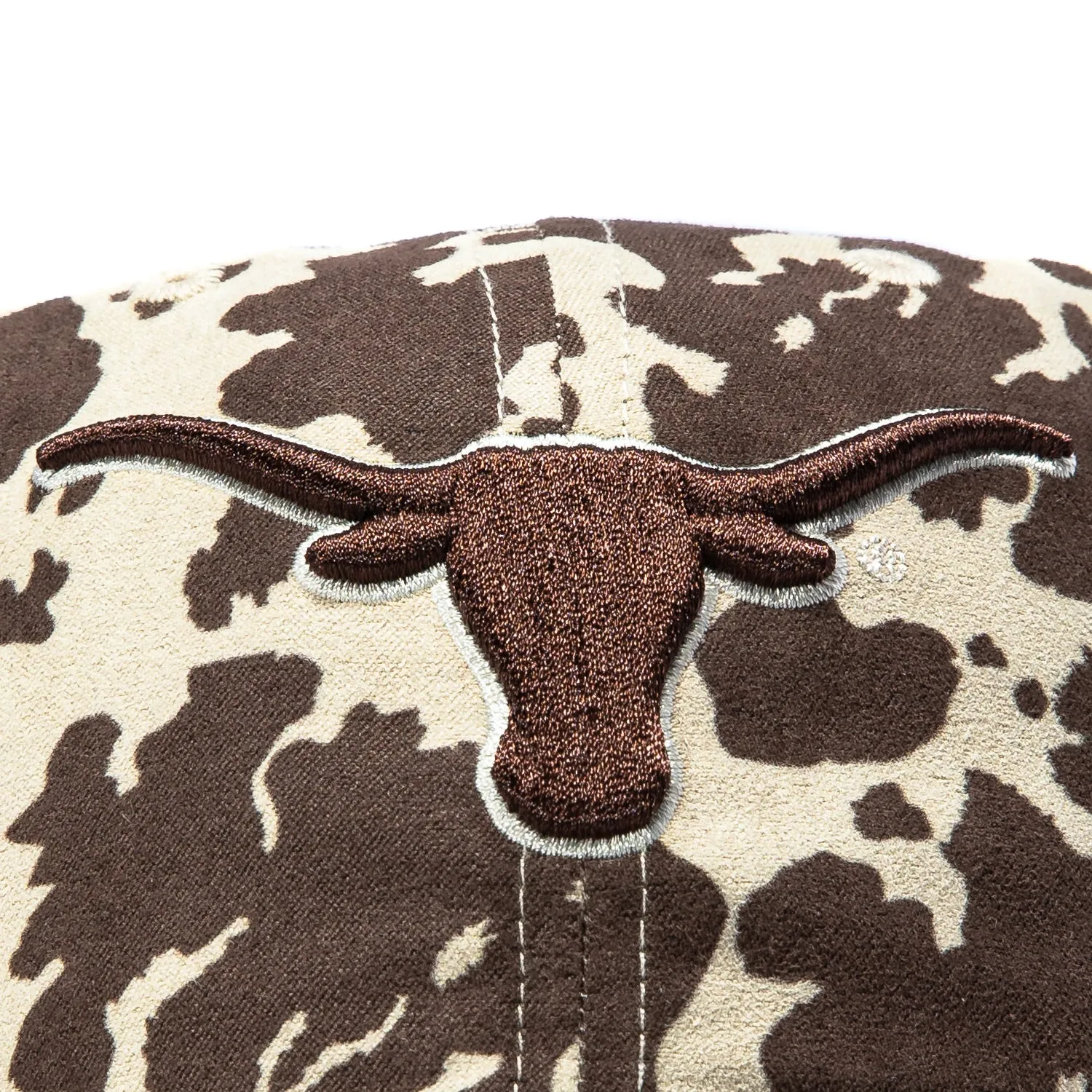47 Brand Bessie Texas Longhorns Cleanup Adjustable Hat - Brown Cow Print sold by Hat Club product image thumbnail 2