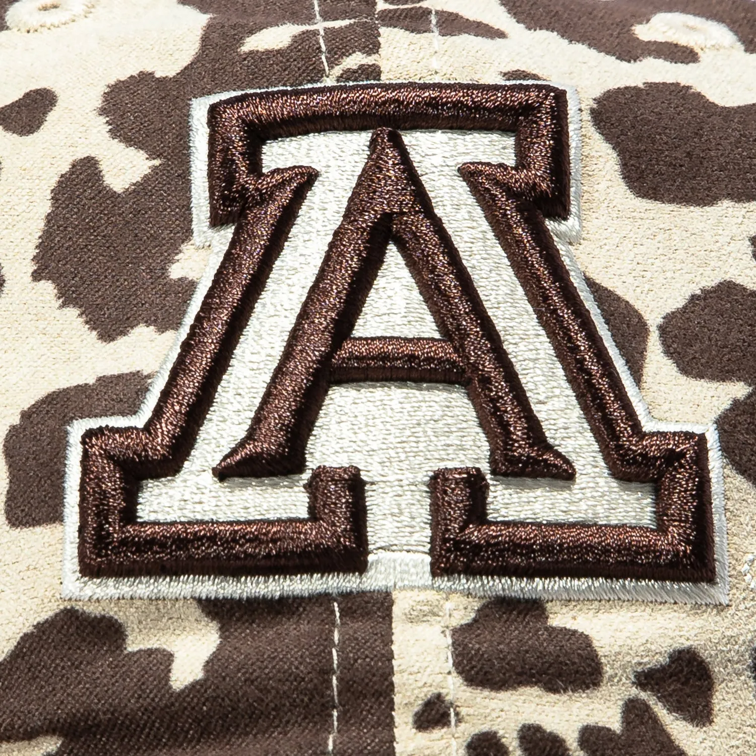 47 Brand Bessie Arizona Wildcats Cleanup Adjustable Hat - Brown Cow Print sold by Hat Club product image thumbnail 3