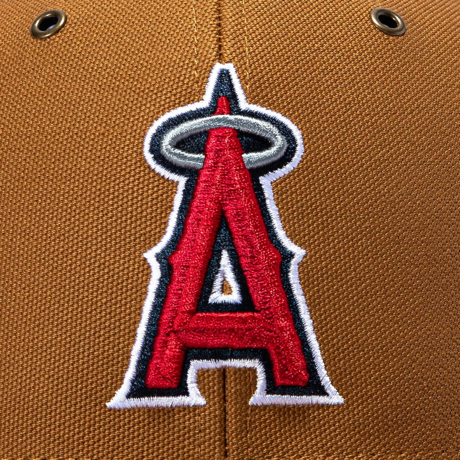 47 Brand x Carhartt Trucker Los Angeles Angels Adjustable Snapback Hat - Brown sold by Hat Club product image thumbnail 3
