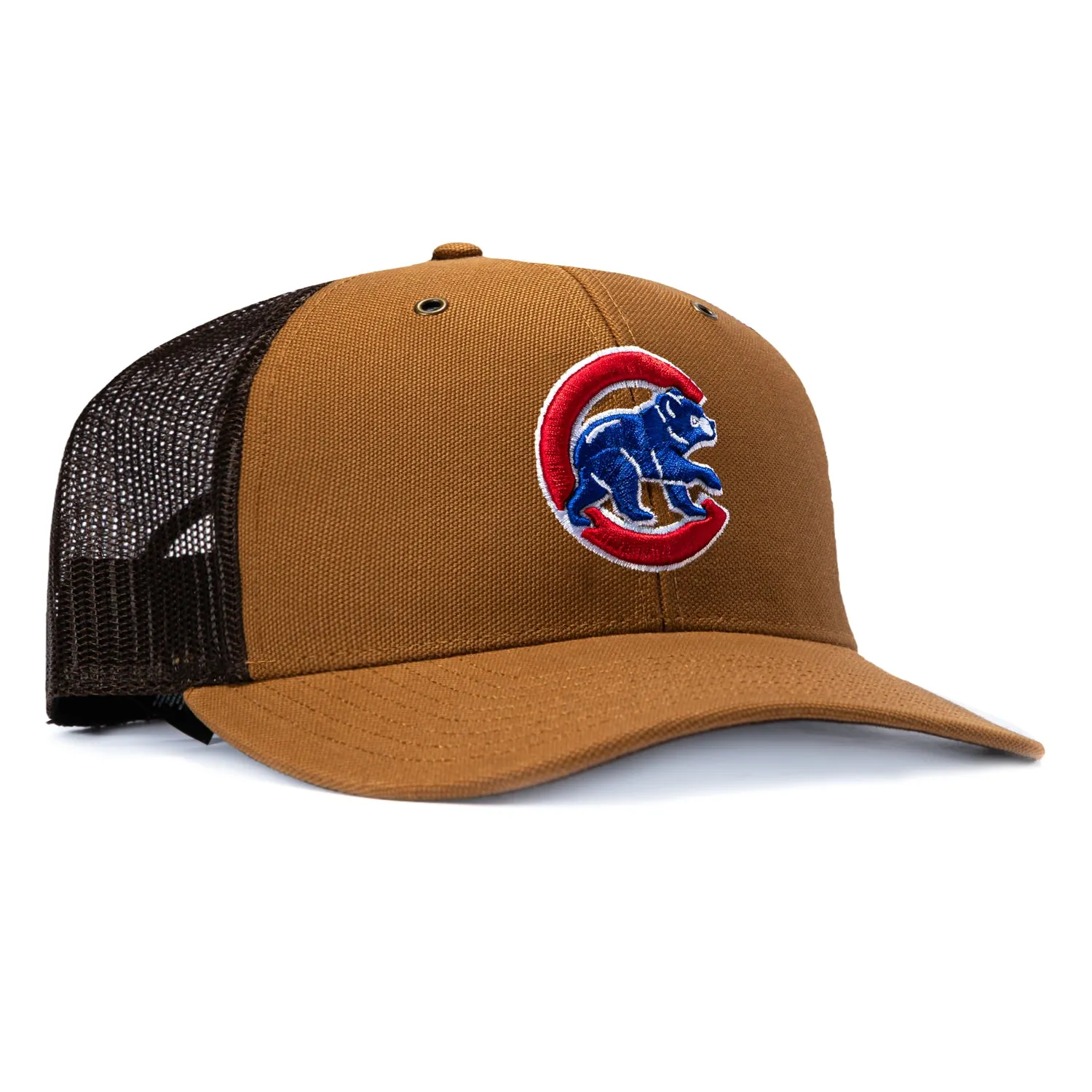 47 Brand x Carhartt Trucker Chicago Cubs Adjustable Snapback Hat - Brown sold by Hat Club