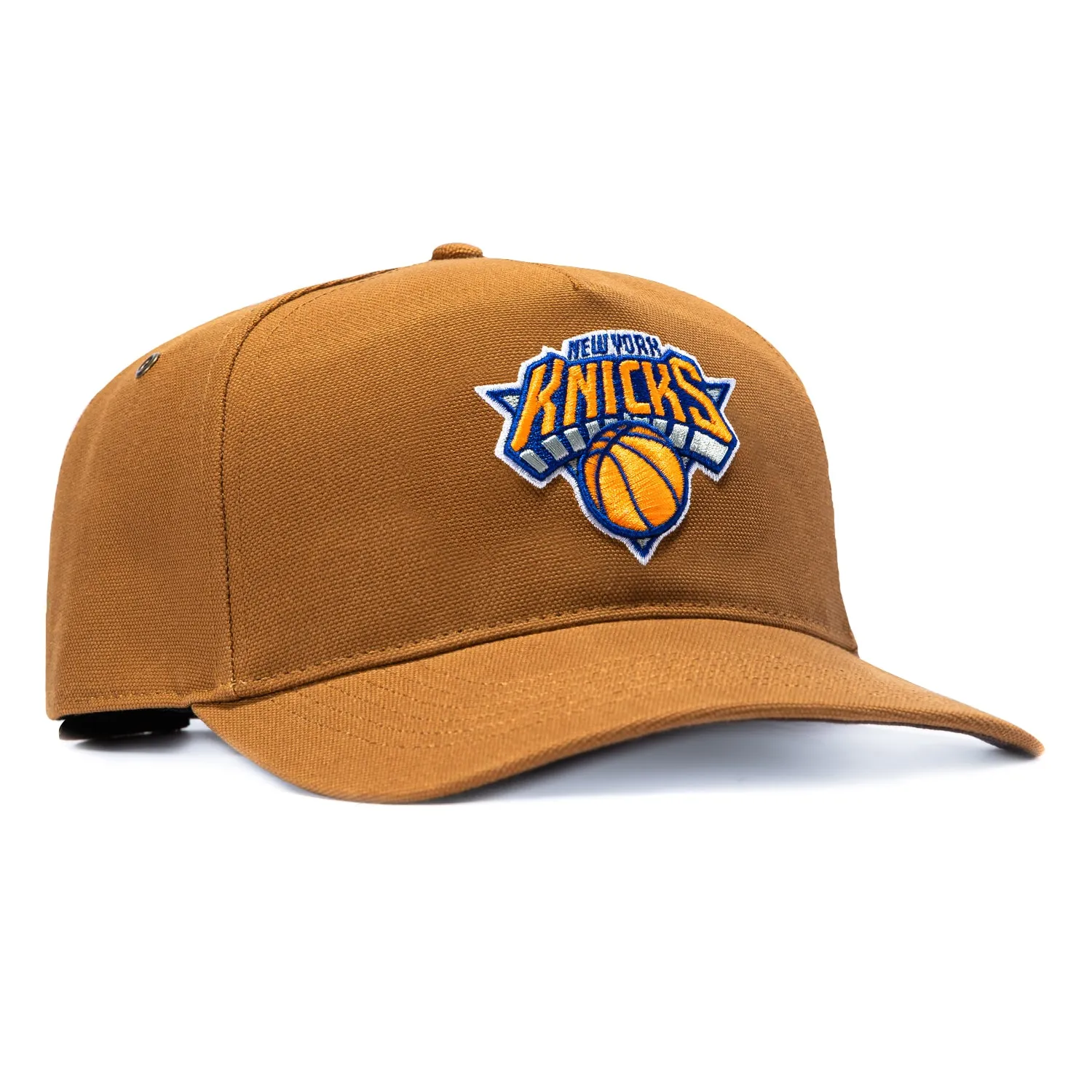 47 Brand x Carhartt Hitch New York Knicks Adjustable Snapback Hat - Brown sold by Hat Club
