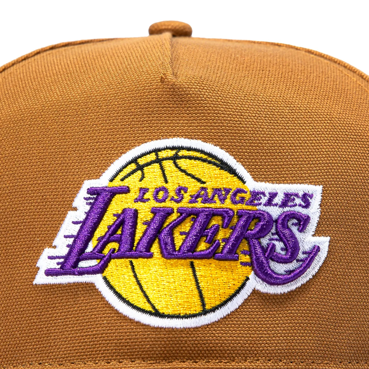 47 Brand x Carhartt Hitch Los Angeles Lakers Adjustable Snapback Hat - Brown sold by Hat Club product image thumbnail 3