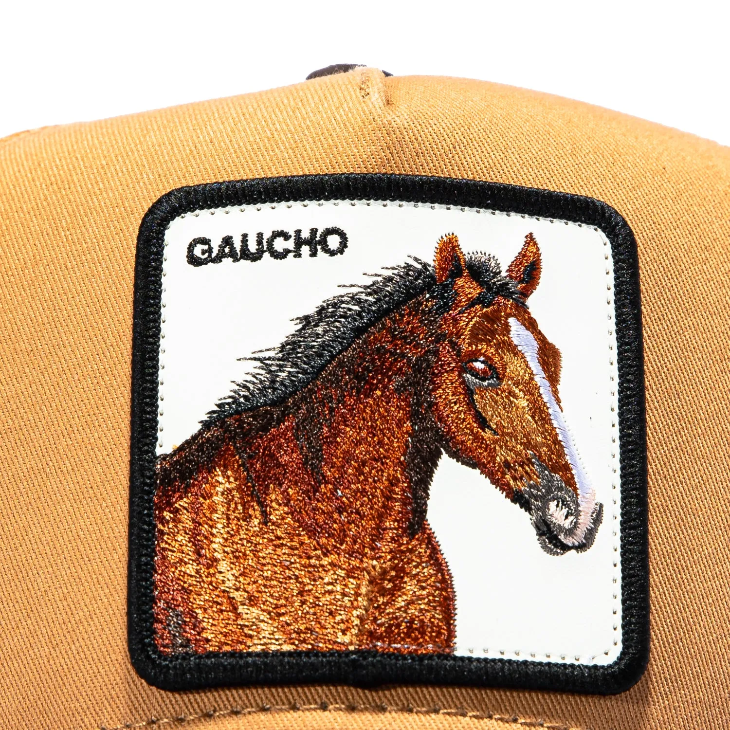 Goorin Bros Gaucho Horse Adjustable Snapback Trucker Hat - Orange, Brown sold by Hat Club product image thumbnail 3