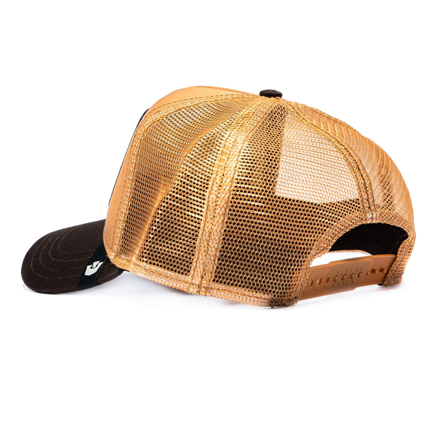 Goorin Bros Gaucho Horse Adjustable Snapback Trucker Hat - Orange, Brown sold by Hat Club product image thumbnail 2