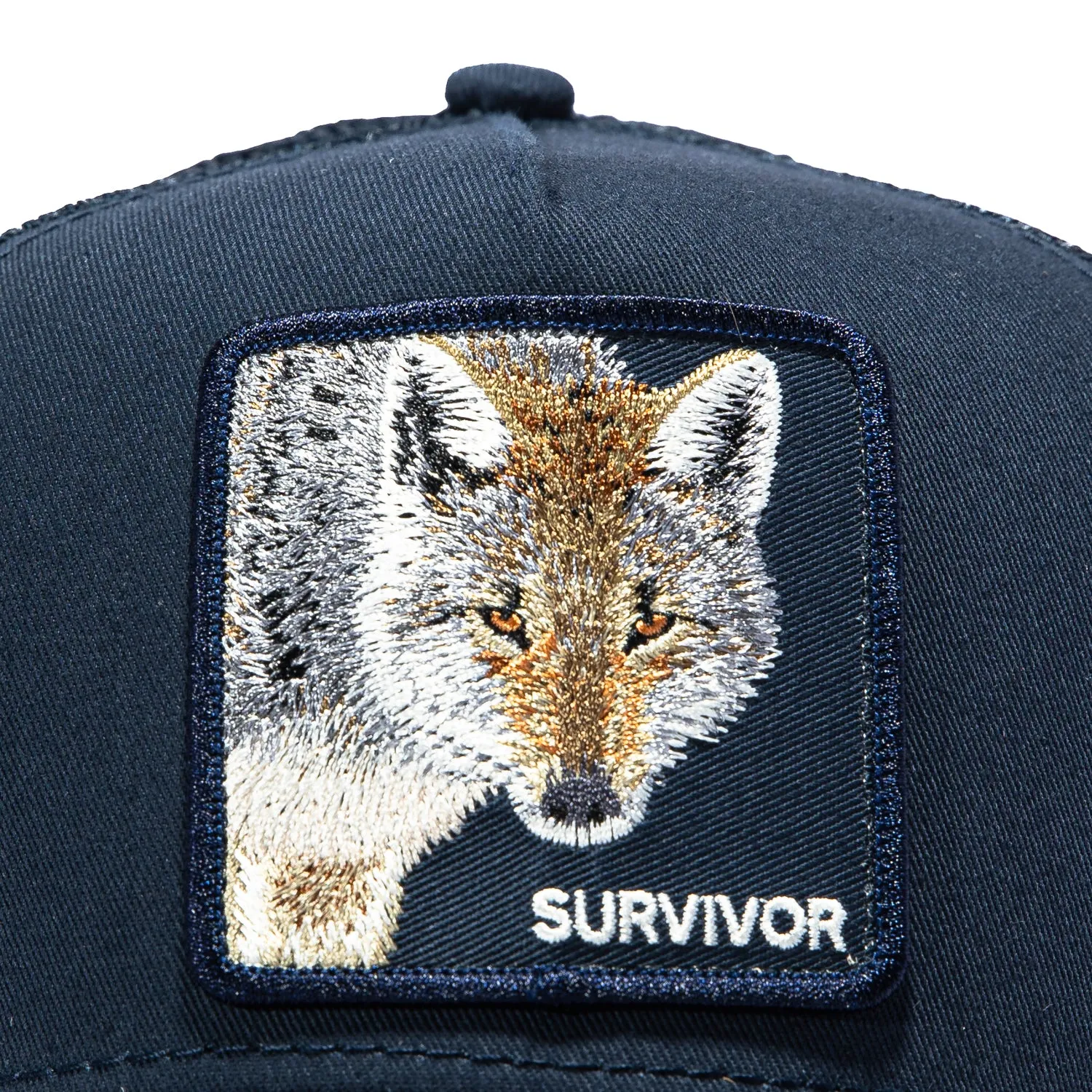 Goorin Bros Survivor Adjustable Snapback Trucker Hat - Navy sold by Hat Club product image thumbnail 3
