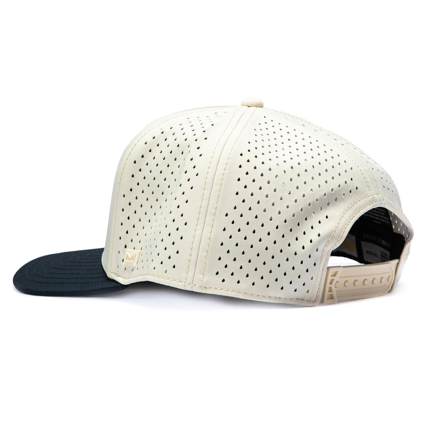 Melin Odysea Hydro Yellow Jacket Icon Snapback Hat - White, Navy sold by Hat Club product image thumbnail 3