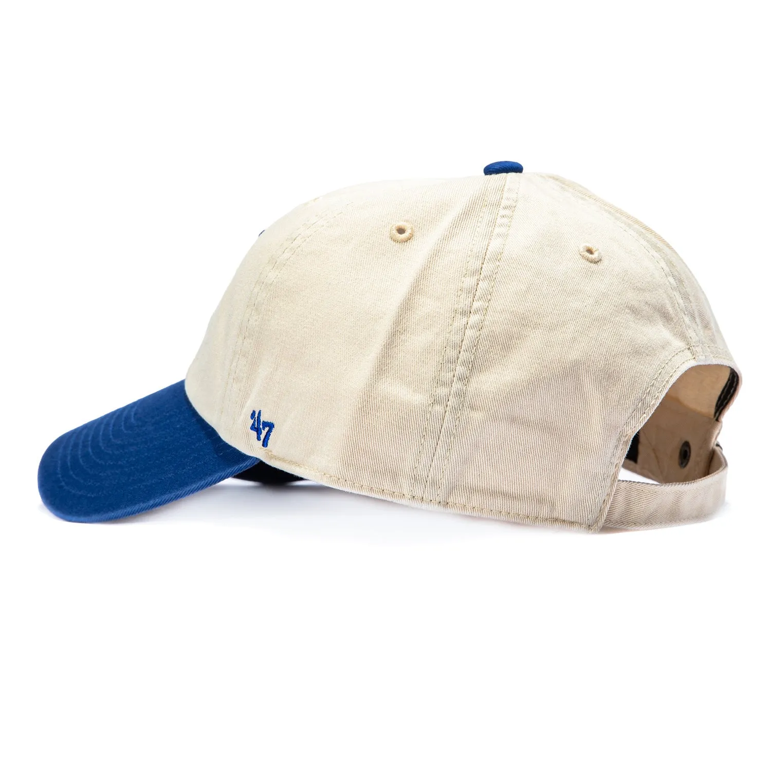 47 Brand New York Mets Cleanup Adjustable Hat - Stone, Royal sold by Hat Club product image thumbnail 2