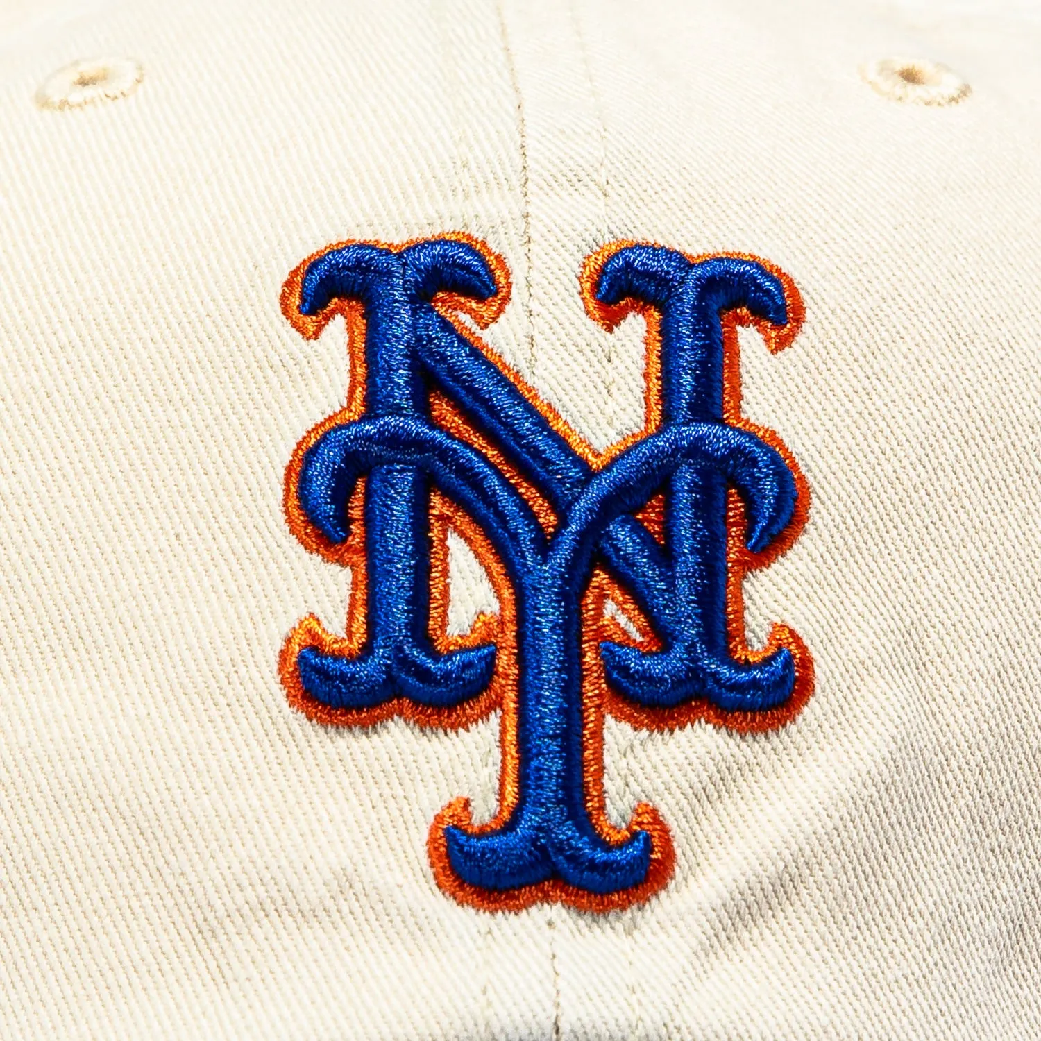 47 Brand New York Mets Cleanup Adjustable Hat - Stone, Royal sold by Hat Club product image thumbnail 3