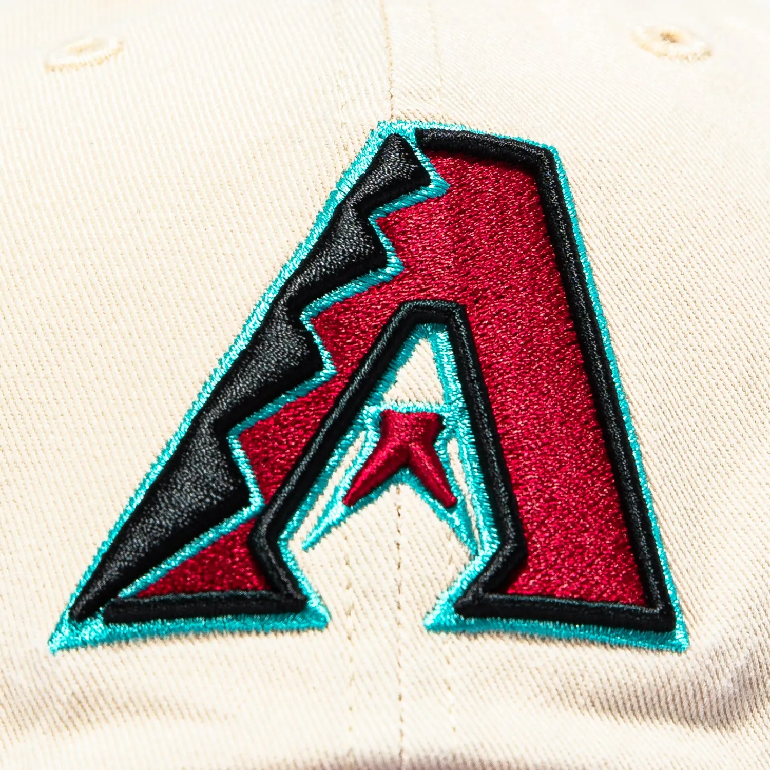 47 Brand Arizona Diamondbacks Cleanup Adjustable Hat - Stone, Red sold by Hat Club product image thumbnail 3