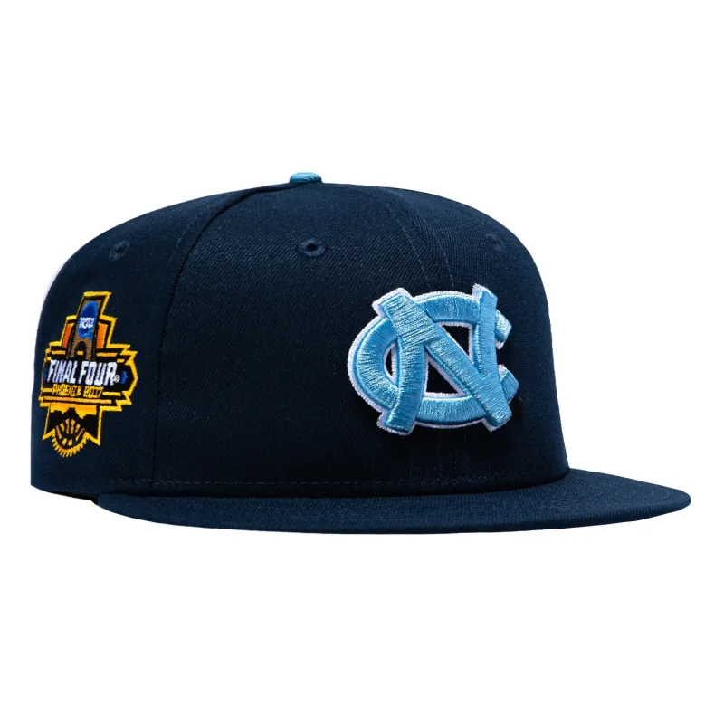 New Era 59Fifty UNC Tar Heels 2017 Final Four Patch Hat - Navy made by New Era