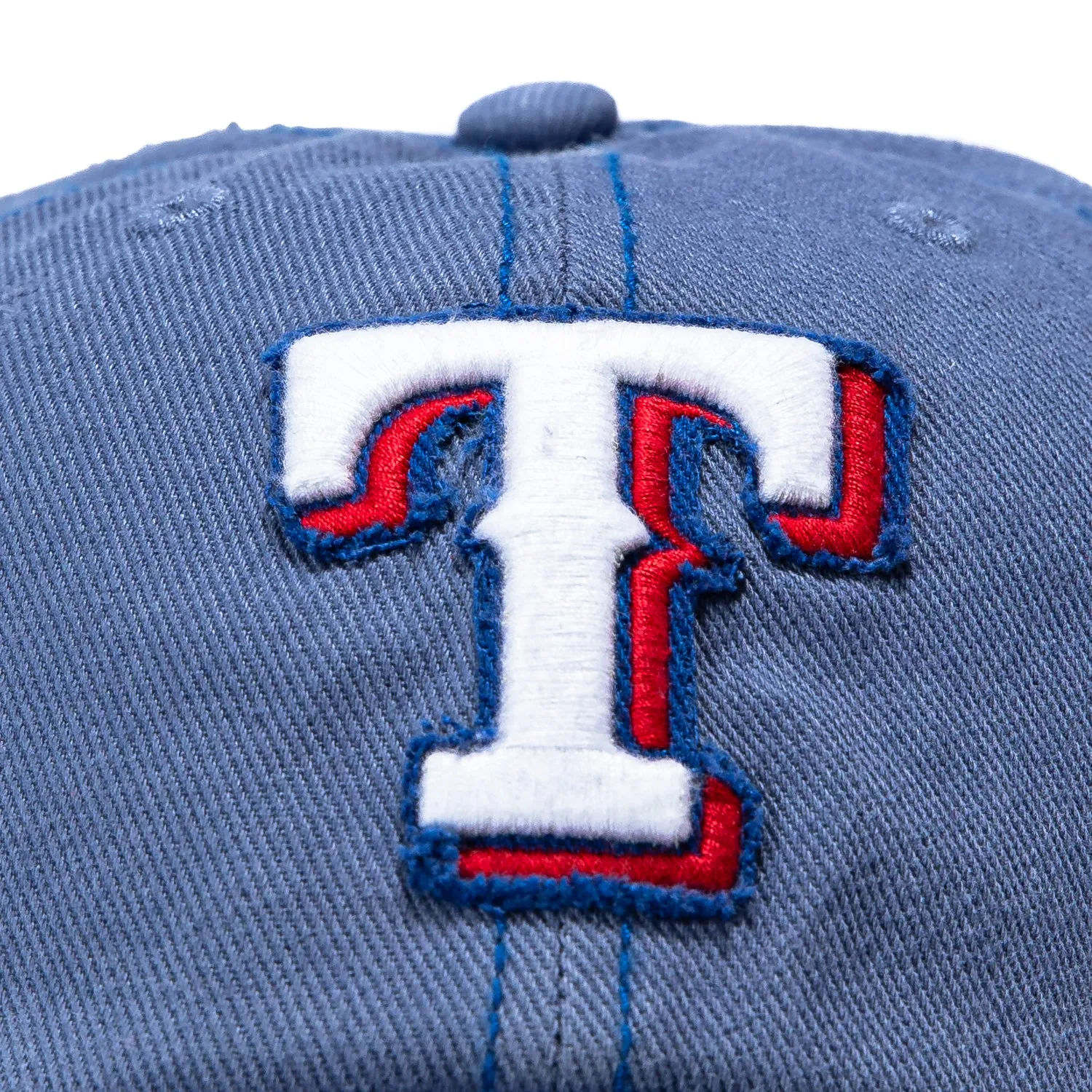 47 Brand Weathered Texas Rangers Cleanup Adjustable Hat - Royal sold by Hat Club product image thumbnail 3