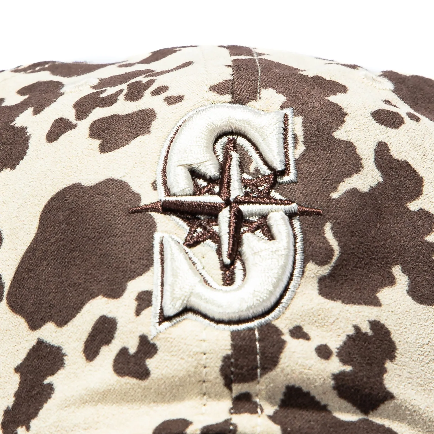 47 Brand Bessie Seattle Mariners Cleanup Adjustable Hat - Brown Cow Print sold by Hat Club product image thumbnail 3