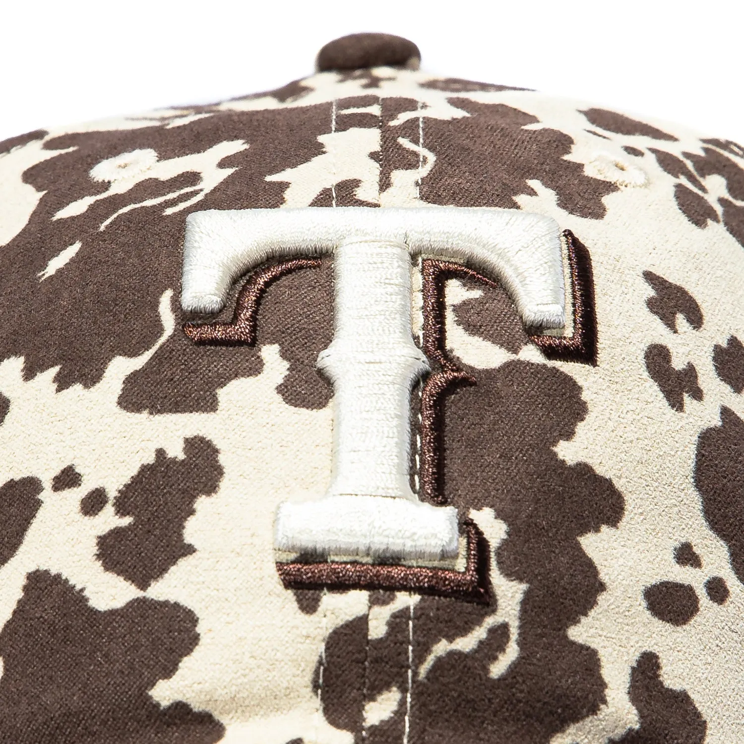 47 Brand Bessie Texas Rangers Cleanup Adjustable Hat - Brown Cow Print sold by Hat Club product image thumbnail 3