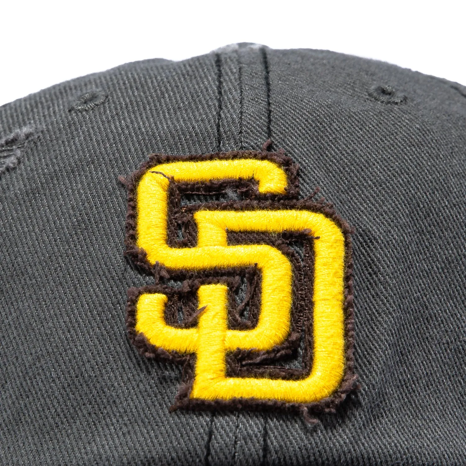 47 Brand Weathered San Diego Padres Cleanup Adjustable Hat - Graphite sold by Hat Club product image thumbnail 3