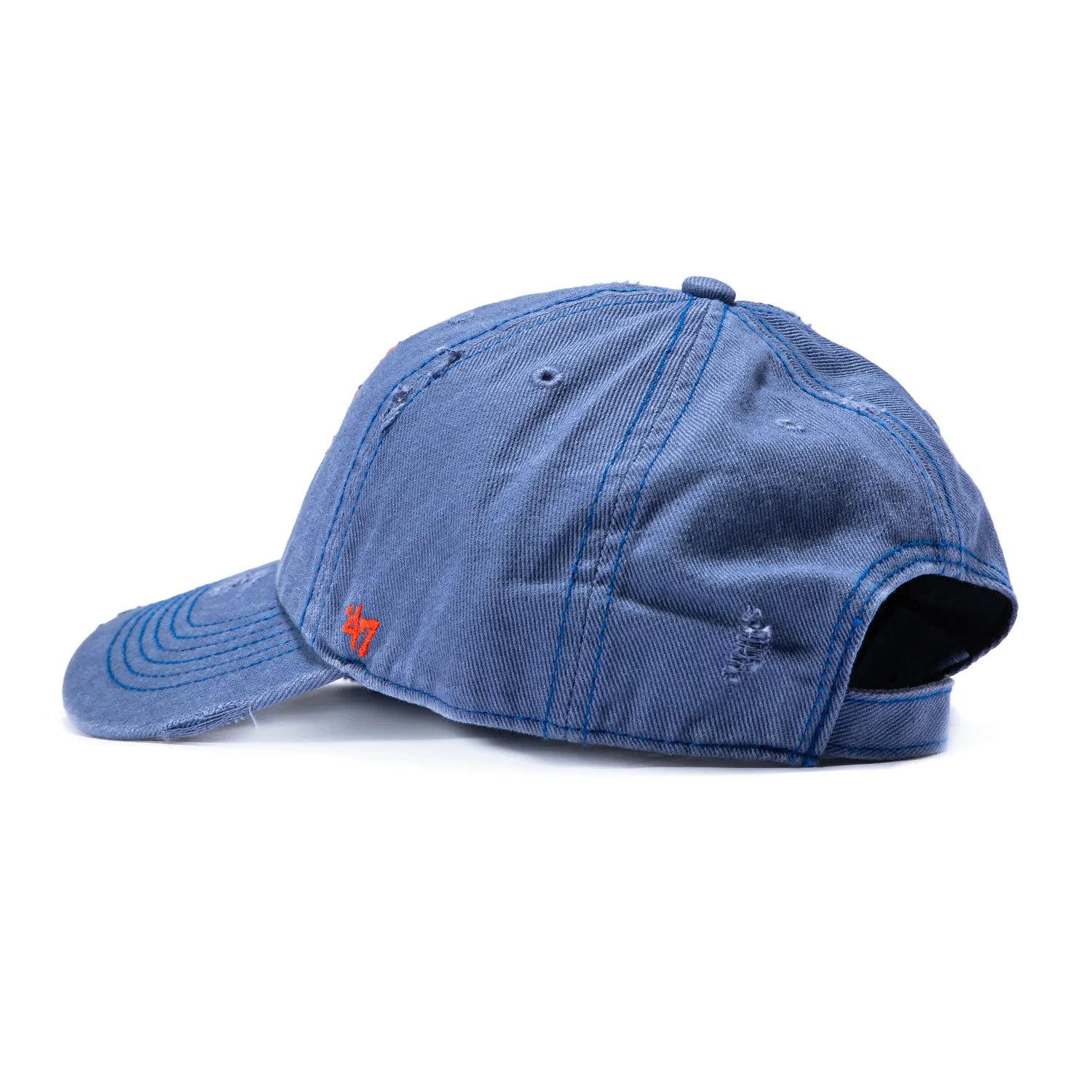 47 Brand Weathered New York Mets Cleanup Adjustable Hat - Royal sold by Hat Club product image thumbnail 2
