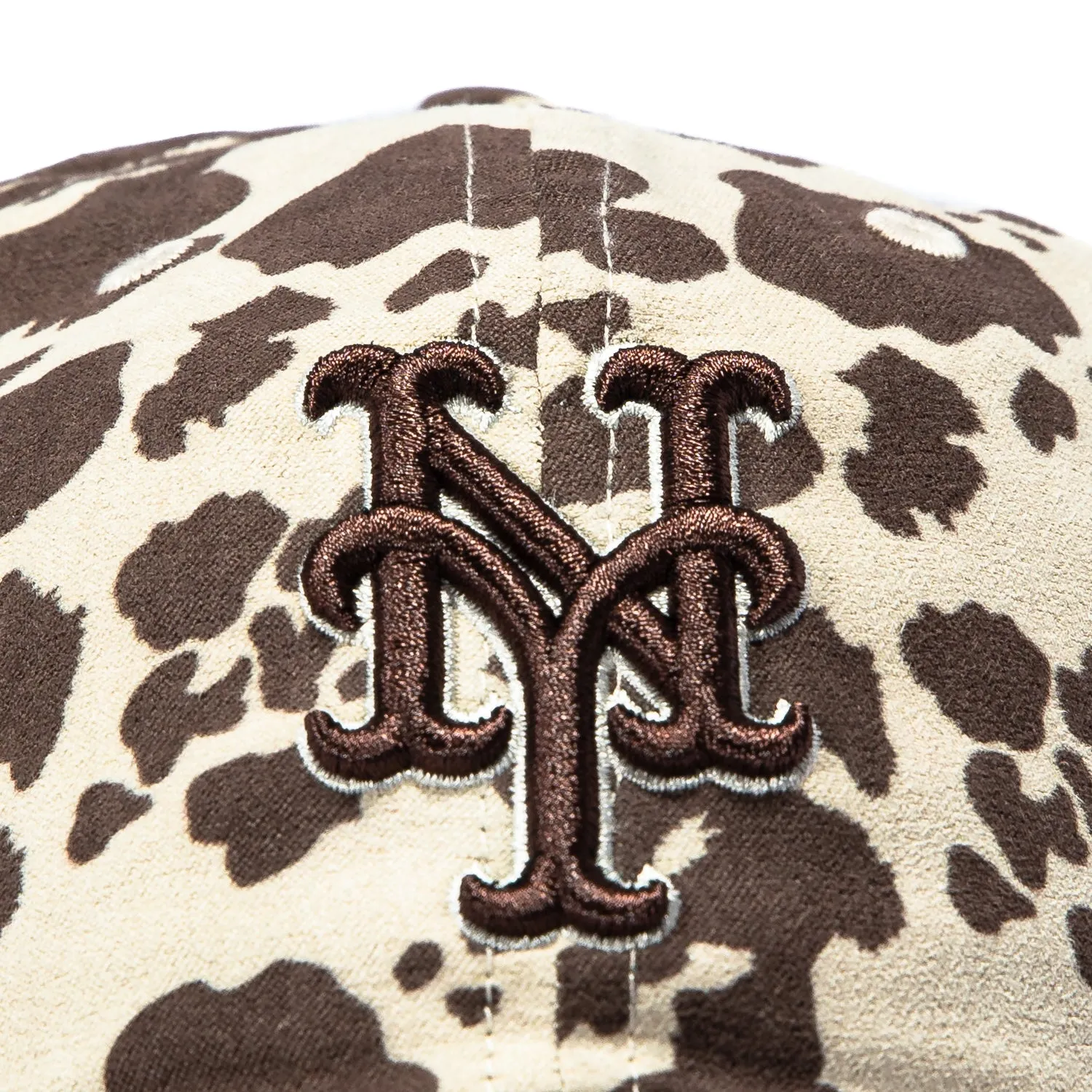 47 Brand Bessie New York Mets Cleanup Adjustable Hat - Brown Cow Print sold by Hat Club product image thumbnail 3