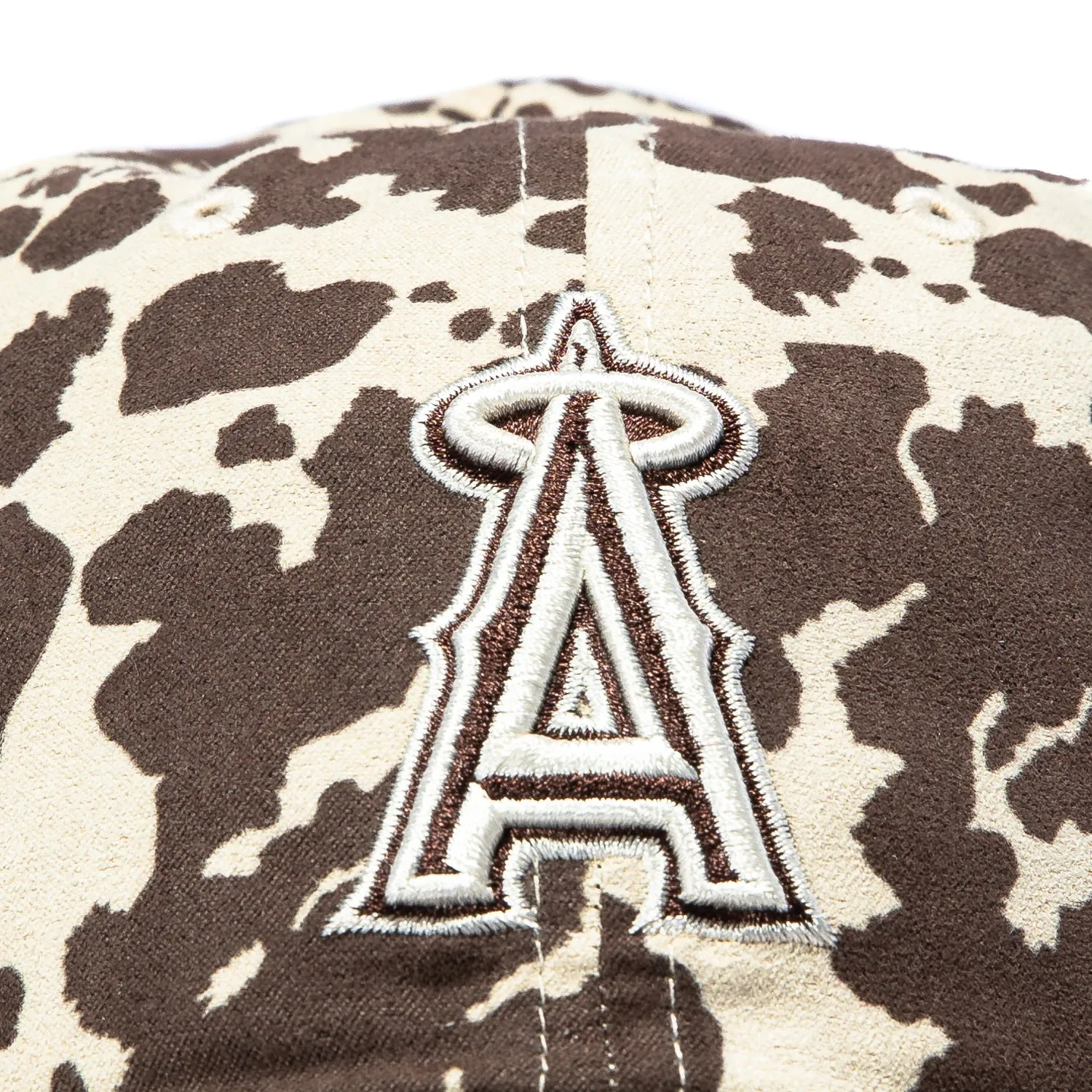 47 Brand Bessie Los Angeles Angels Cleanup Adjustable Hat - Brown Cow Print sold by Hat Club product image thumbnail 3