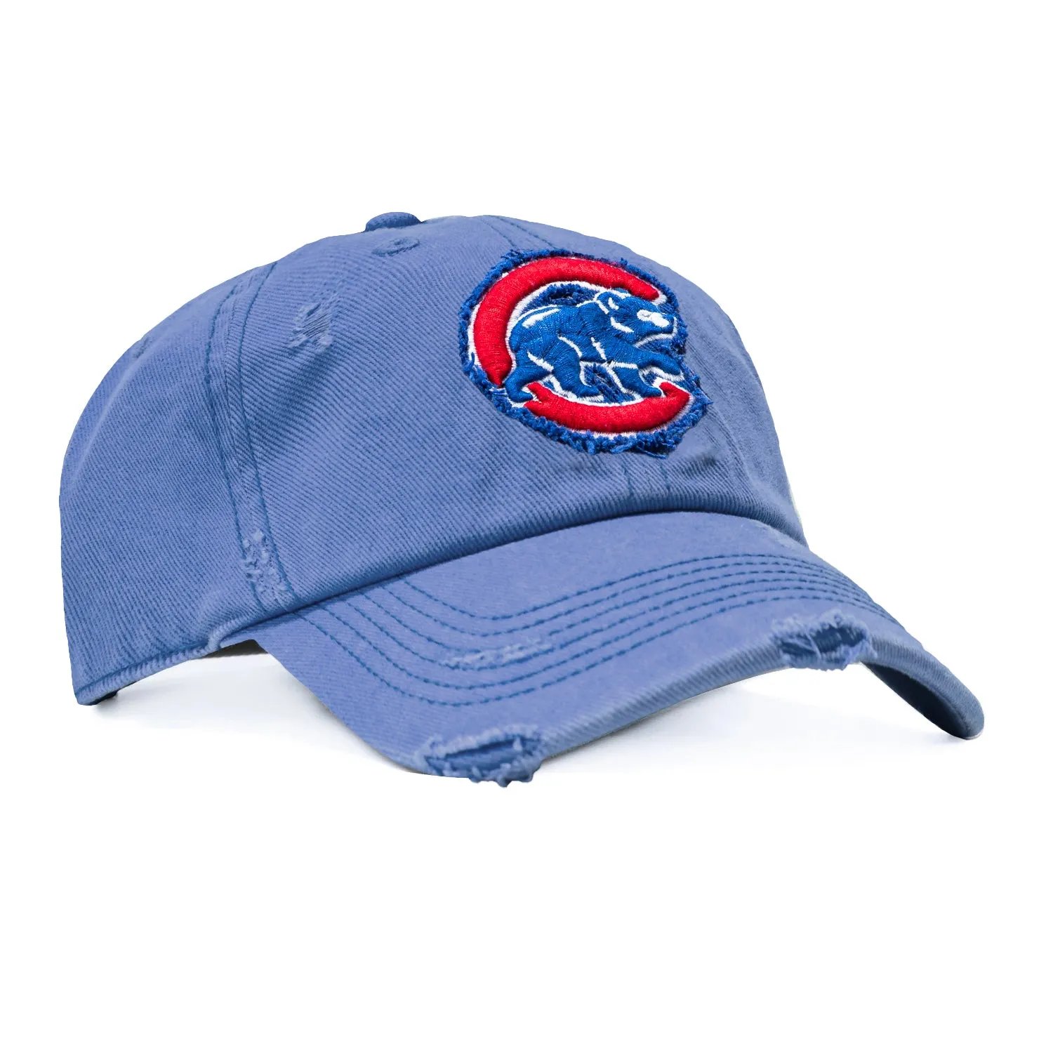 47 Brand Weathered Chicago Cubs Cleanup Adjustable Hat - Royal sold by Hat Club