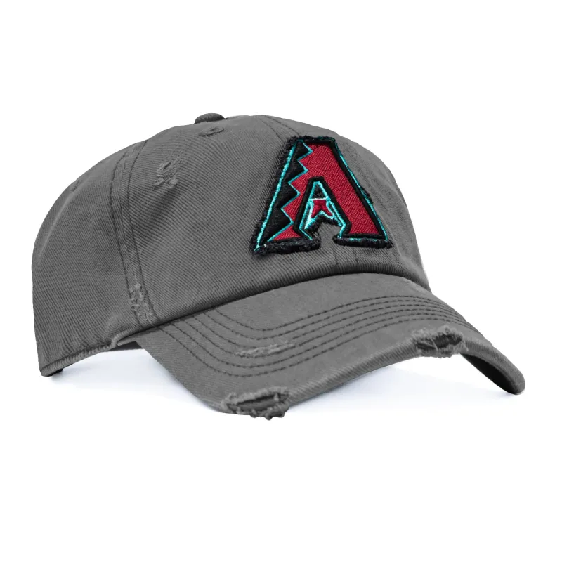47 Brand Weathered Arizona Diamondbacks Cleanup Adjustable Hat - Graphite made by 47