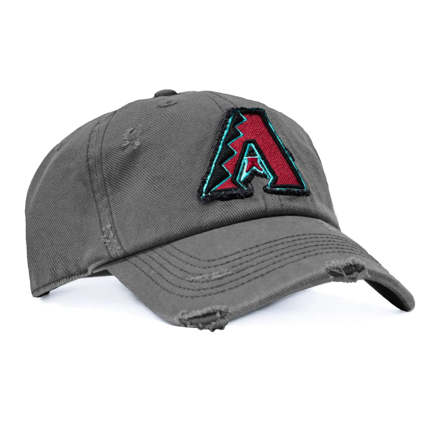 47 Brand Weathered Arizona Diamondbacks Cleanup Adjustable Hat - Graphite sold by Hat Club