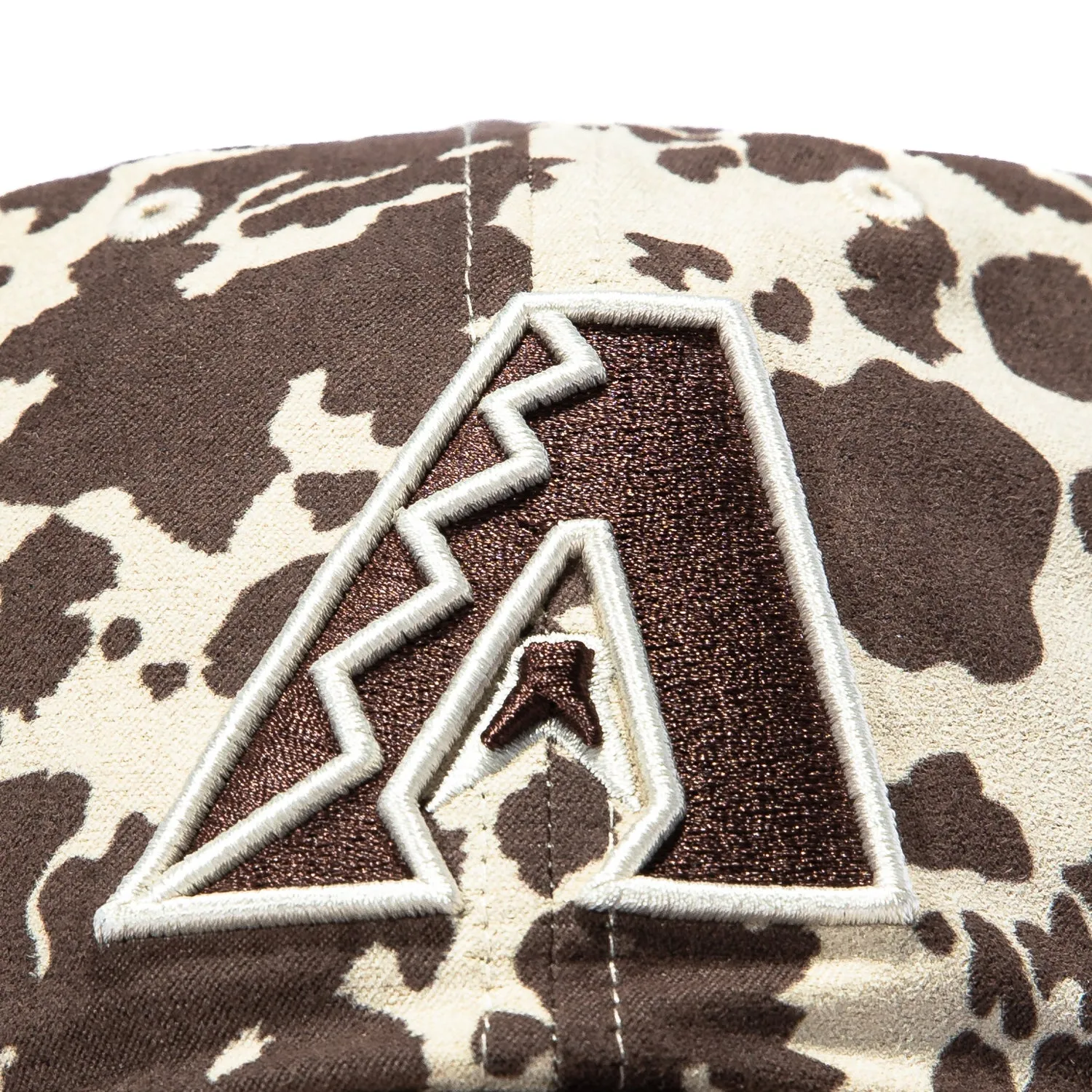 47 Brand Bessie Arizona Diamondbacks Cleanup Adjustable Hat - Brown Cow Print sold by Hat Club product image thumbnail 3