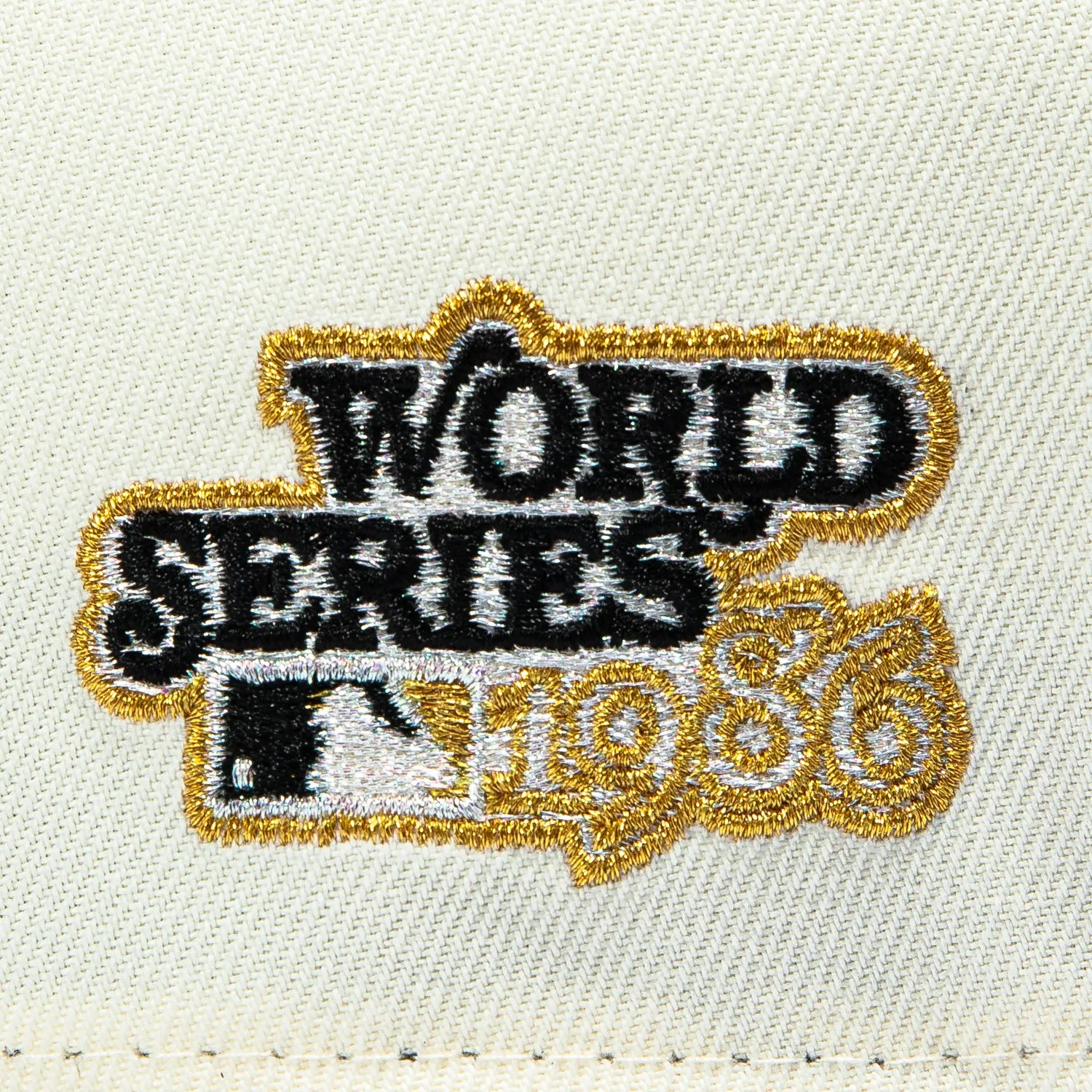 New Era 9Forty A-Frame Rose New York Mets 1986 World Series Patch Snapback Hat - White, Black sold by Hat Club product image thumbnail 4