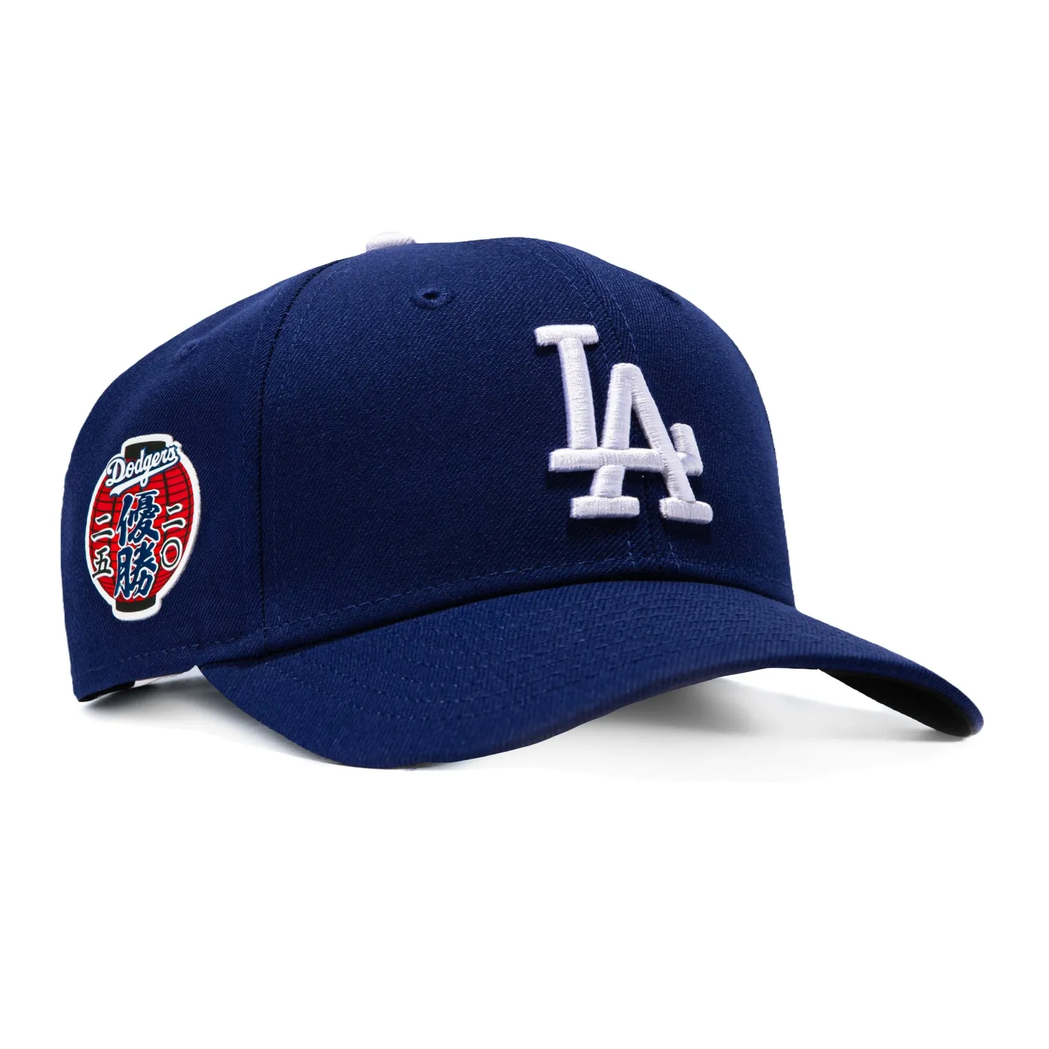 New Era 9Forty M-Crown Los Angeles Dodgers 2025 World Series Lantern Patch Snapback Hat - Royal sold by Hat Club