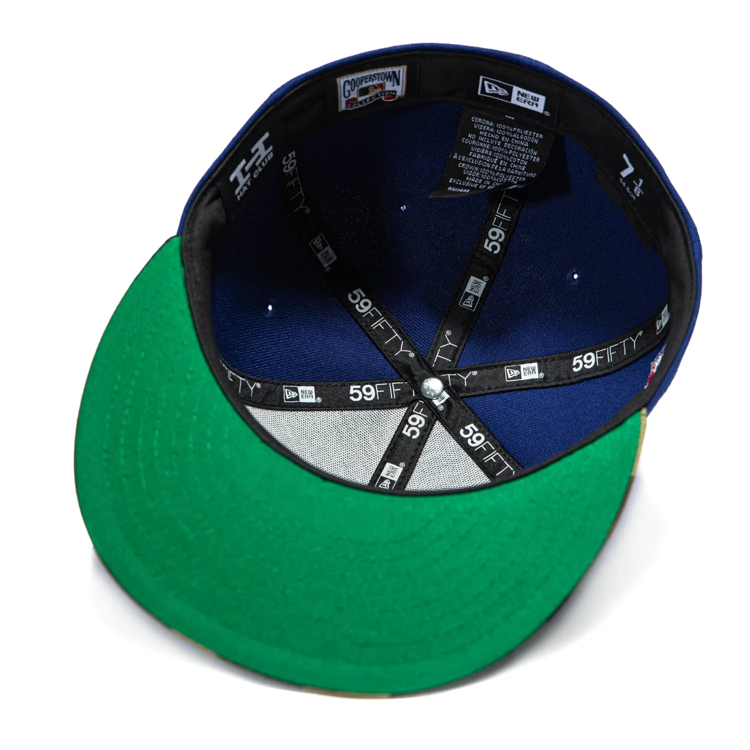 New Era 59Fifty Los Angeles Dodgers 2018 World Series Patch Rose Hat - Royal, Camo sold by Hat Club product image thumbnail 2